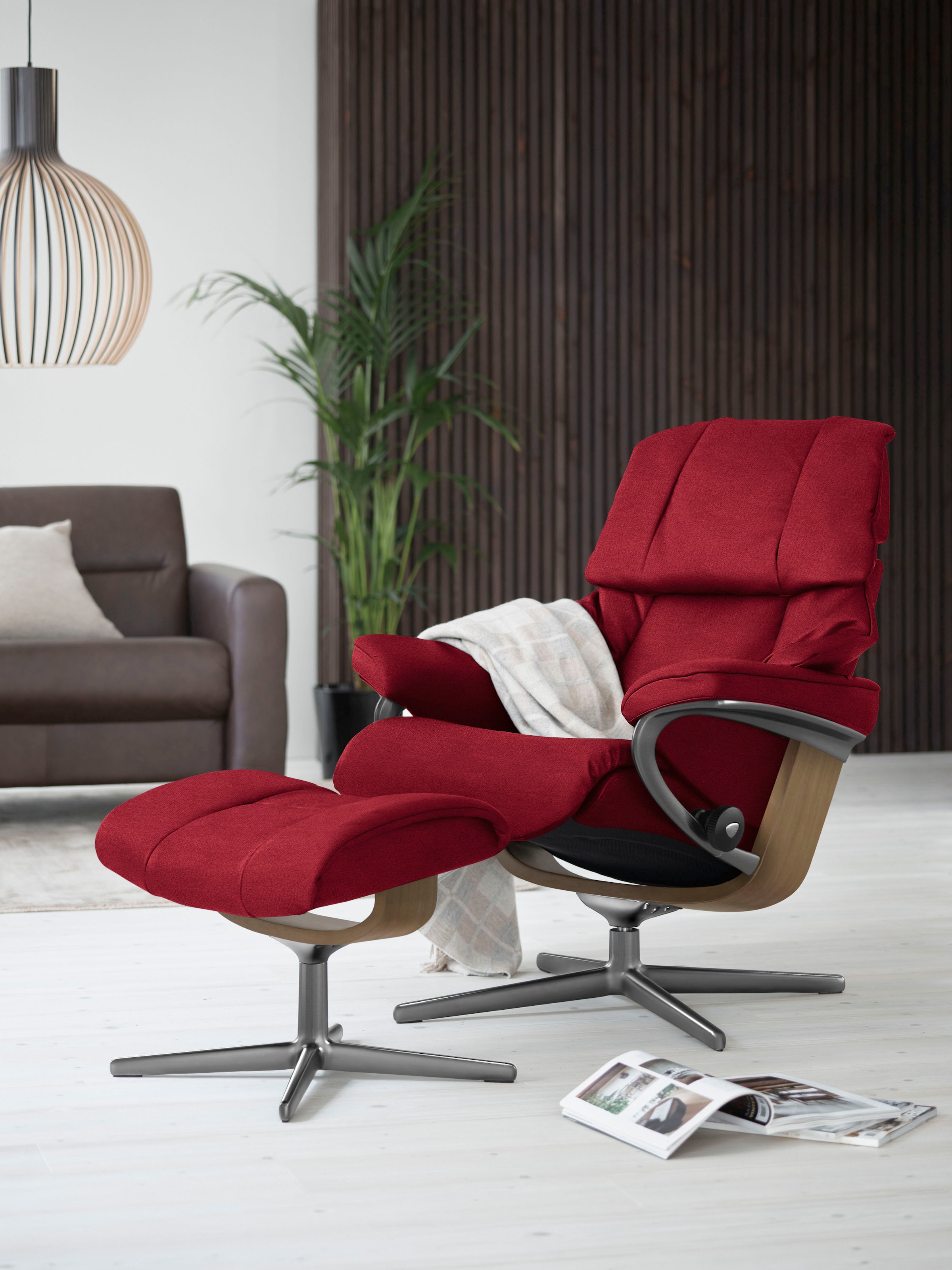 Stressless Relaxsessel "Reno", (Set, Relaxsessel mit Hocker), mit Hocker, m günstig online kaufen