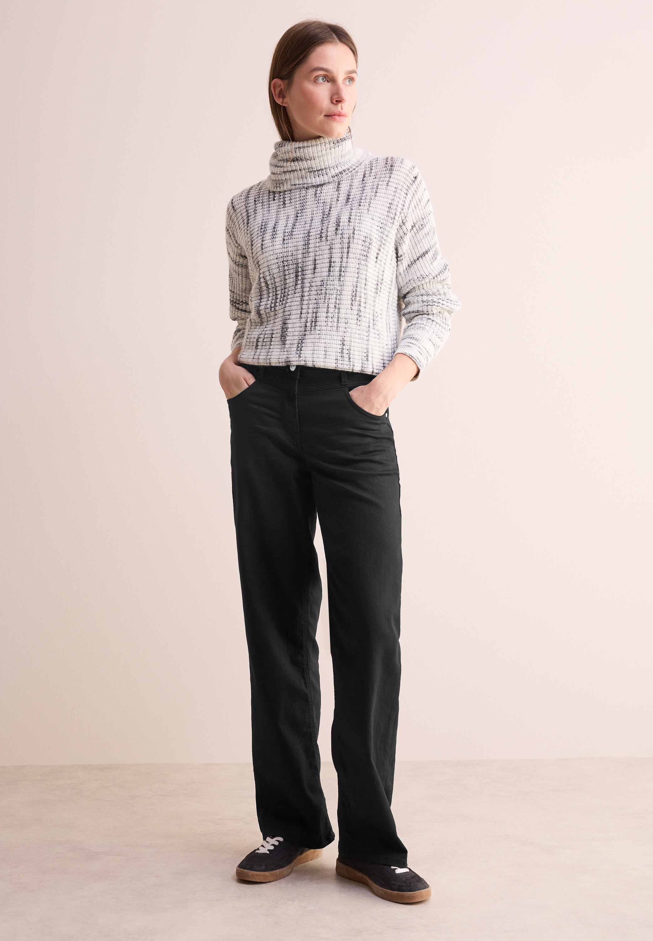 Cecil Laisvo stiliaus džinsai High Waist