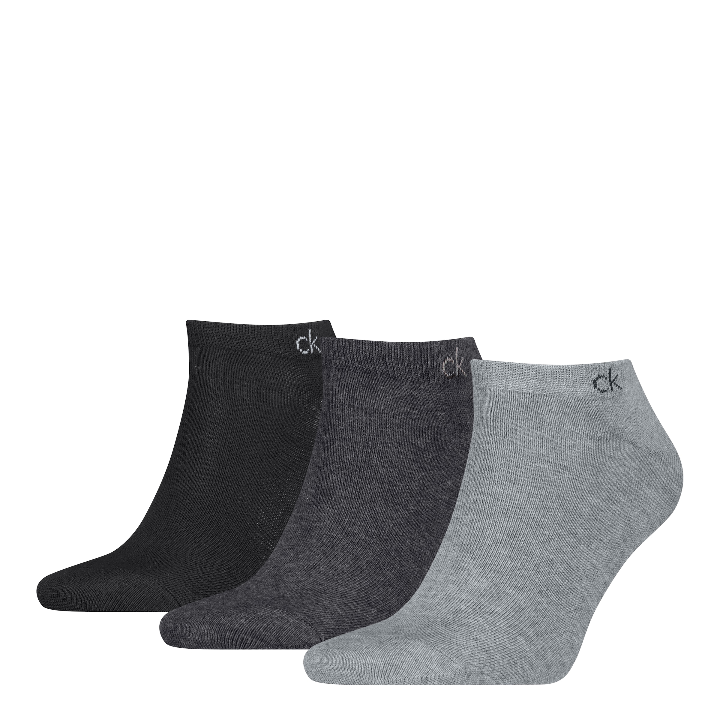 Calvin Klein Sneakersocken »CK MEN SNEAKER« 3 Paar,  mit kleinem Rippenbündchen, Cotton-Mix, elastisch