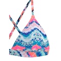 Venice Beach Triangel-Bikini-Top »Face«, mit sommerlichem Print