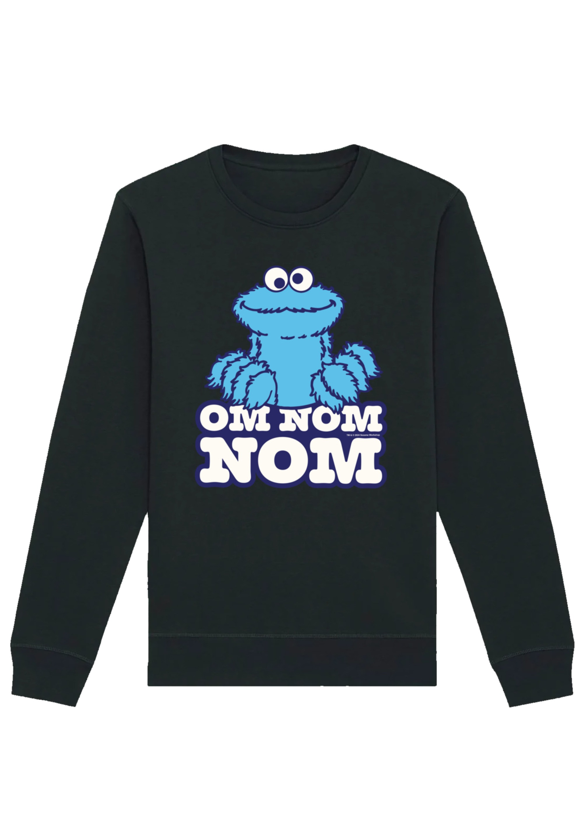 F4NT4STIC Sweatshirt "Sesamstraße Cookie Monster Nom Nom", Premium Qualität günstig online kaufen