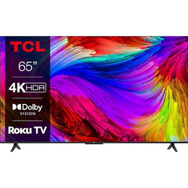 TCL LED-Fernseher »65RP630X1«, 164 cm/65 Zoll, 4K Ultra HD, Smart-TV, Roku  TV, HDR, HDR10, Dolby Vision, Game Master, HDMI 2.1 | BAUR