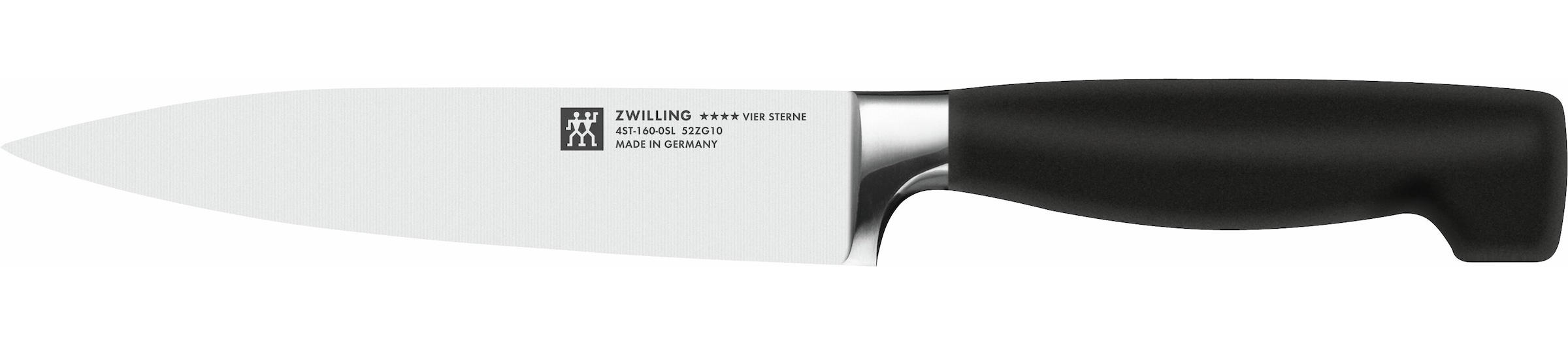 Zwilling Messerblock »**** VIER STERNE« 7 Made in Germany, Sonderschmelze, inkl. Vielzweckschere & Wetzstahl