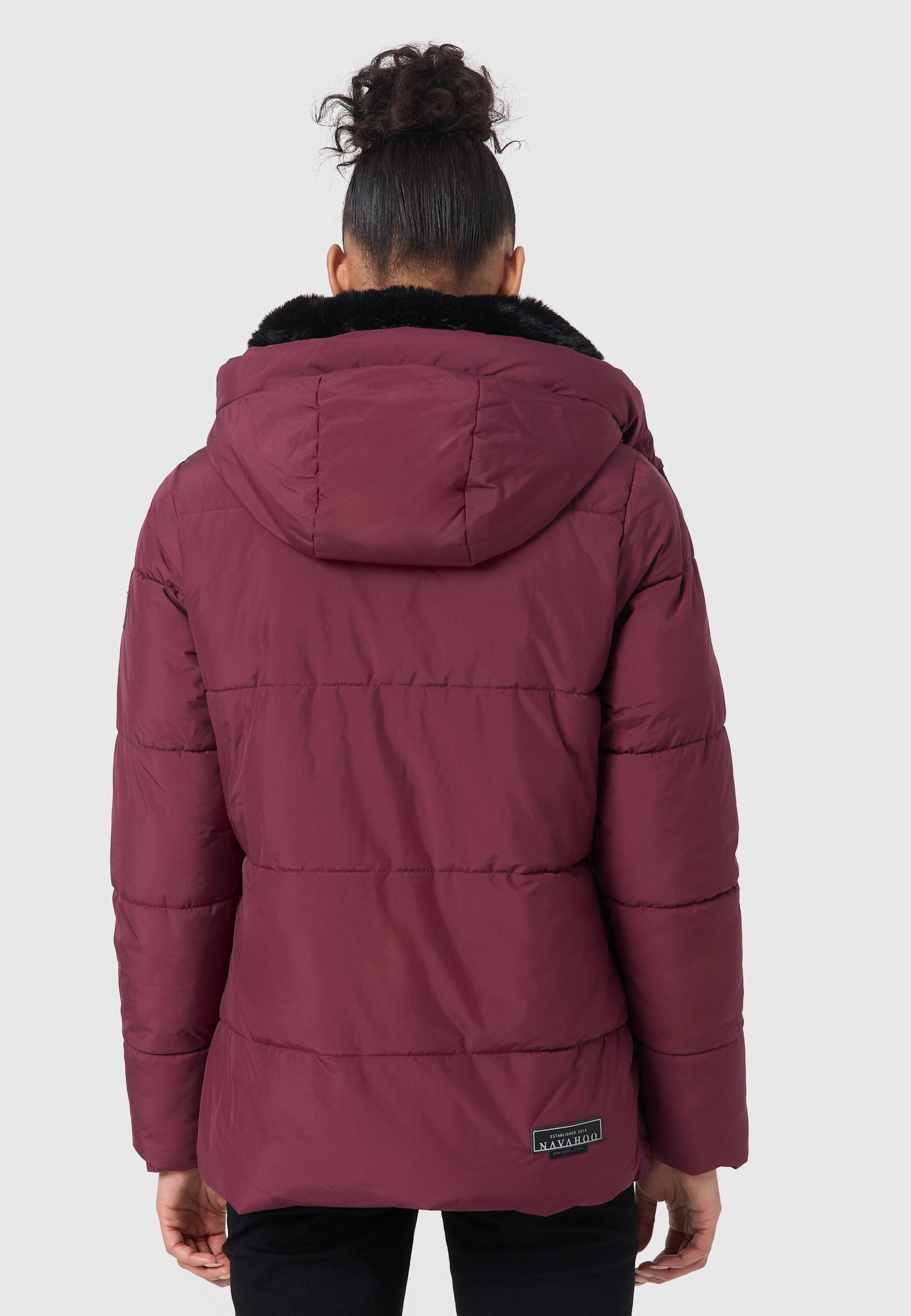 Navahoo Steppjacke »Sag ja XIV«, mit Kapuze, Warme gesteppte Winterjacke mit Kapuze