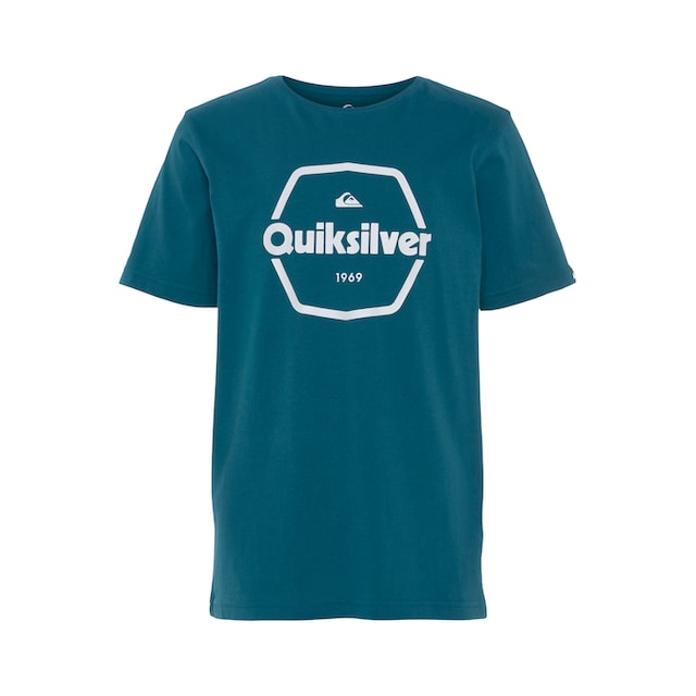 Quiksilver T-Shirt »Jungen Doppelpack mit für | BAUR ▷ (Packung, Logodruck«, tlg.) 2