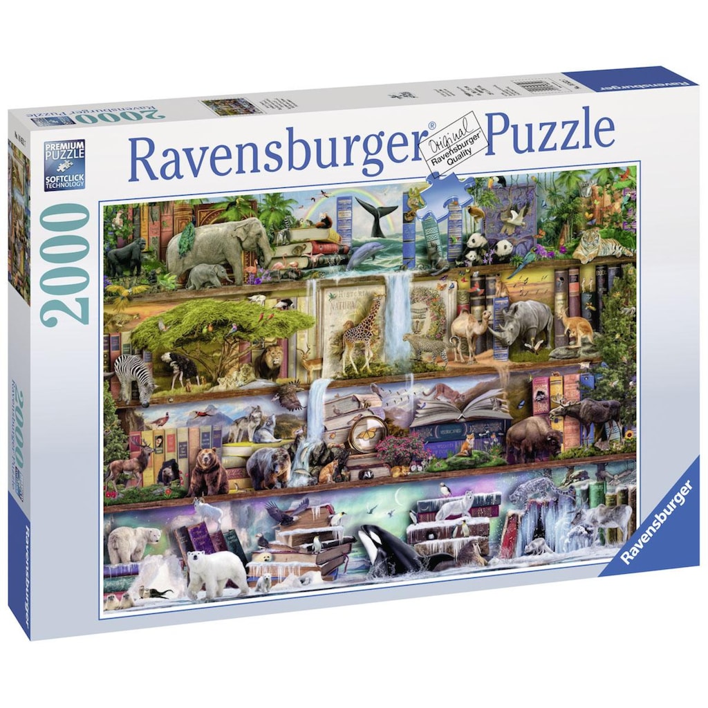 Ravensburger Puzzle »Aimee Stewart, Großartige Tierwelt«