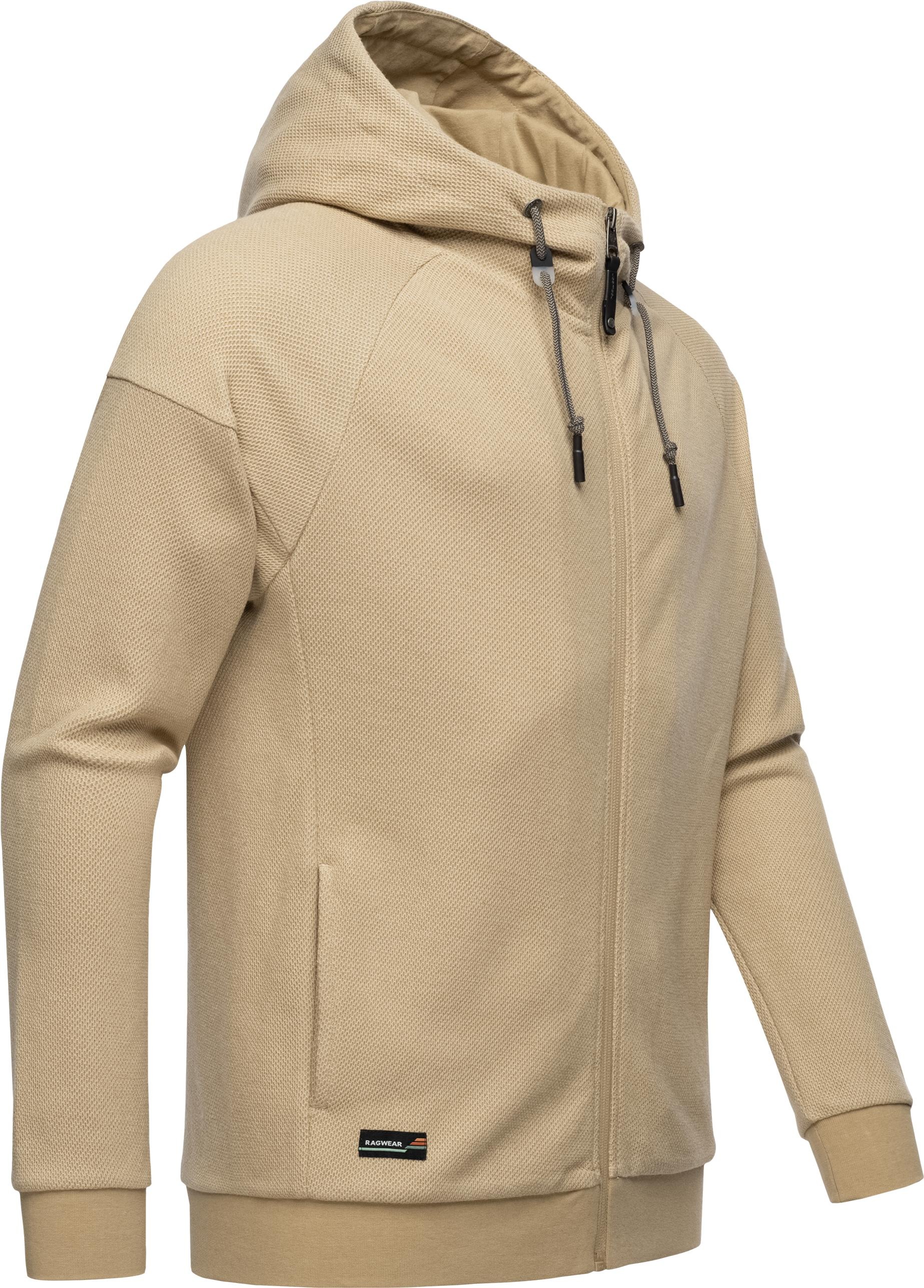 Ragwear Kapuzensweatjacke »Dreyner«, Herren Basic Sweatjacke mit Kapuze