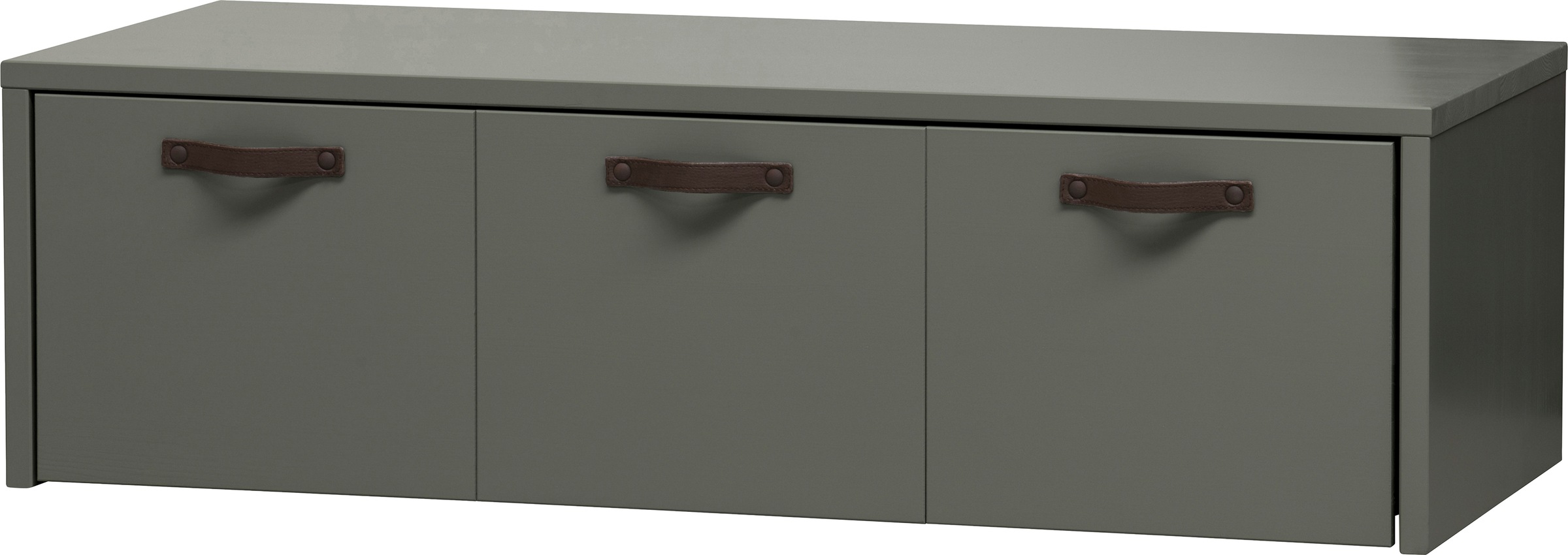 WOOOD Truhenbank "Stage", Sitzbank, drei geräumige Behälter, Breite 120 cm günstig online kaufen