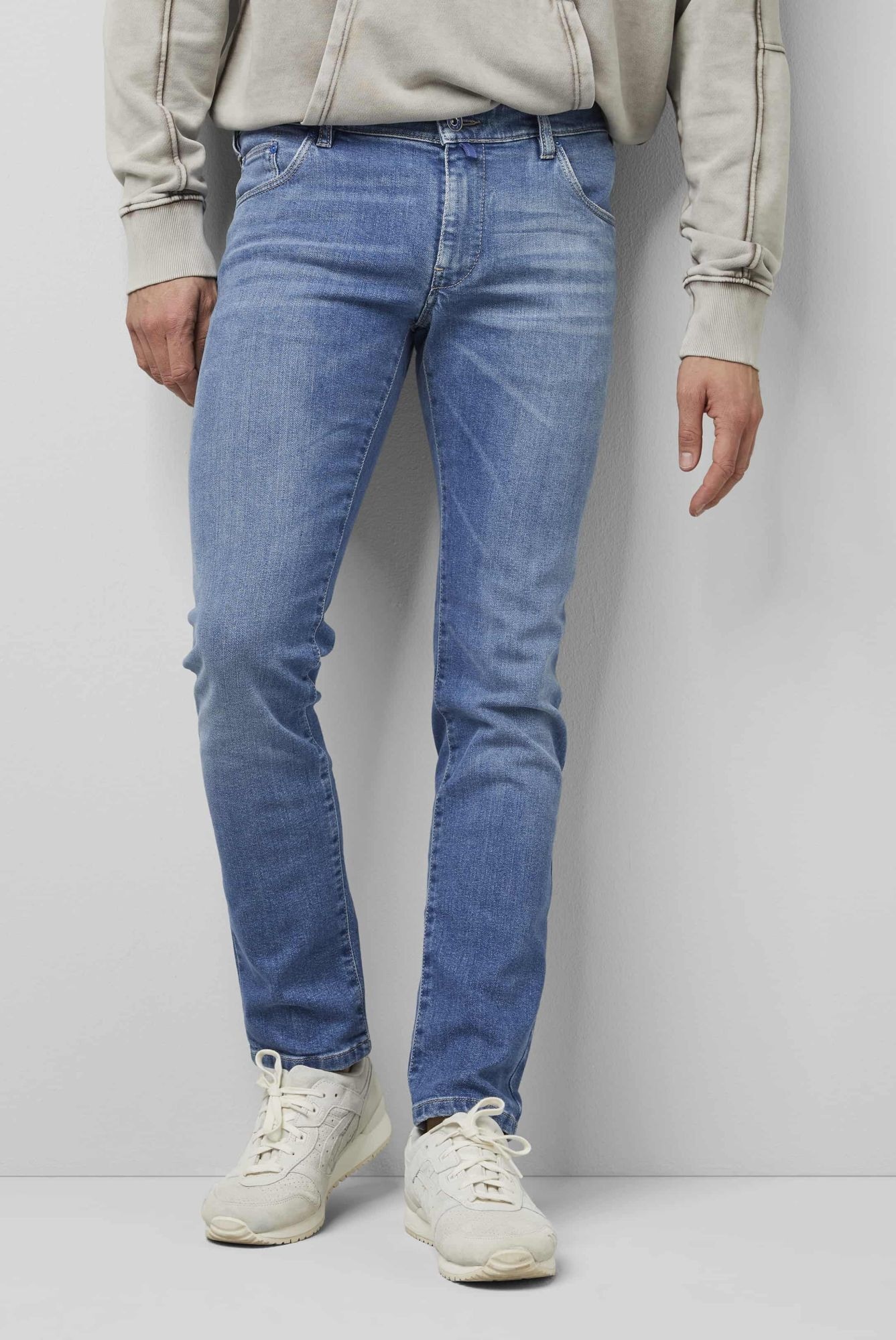 MEYER 5-Pocket-Jeans »M5 Super-Slim«, Five-Pocket
