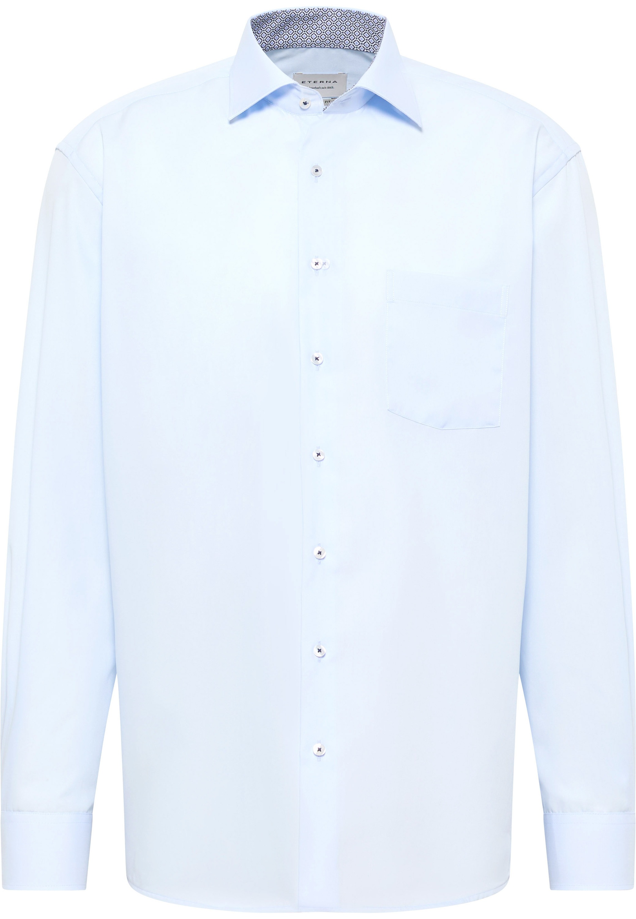 Eterna Langarmhemd »MODERN FIT«, NON IRON (bügelfrei)