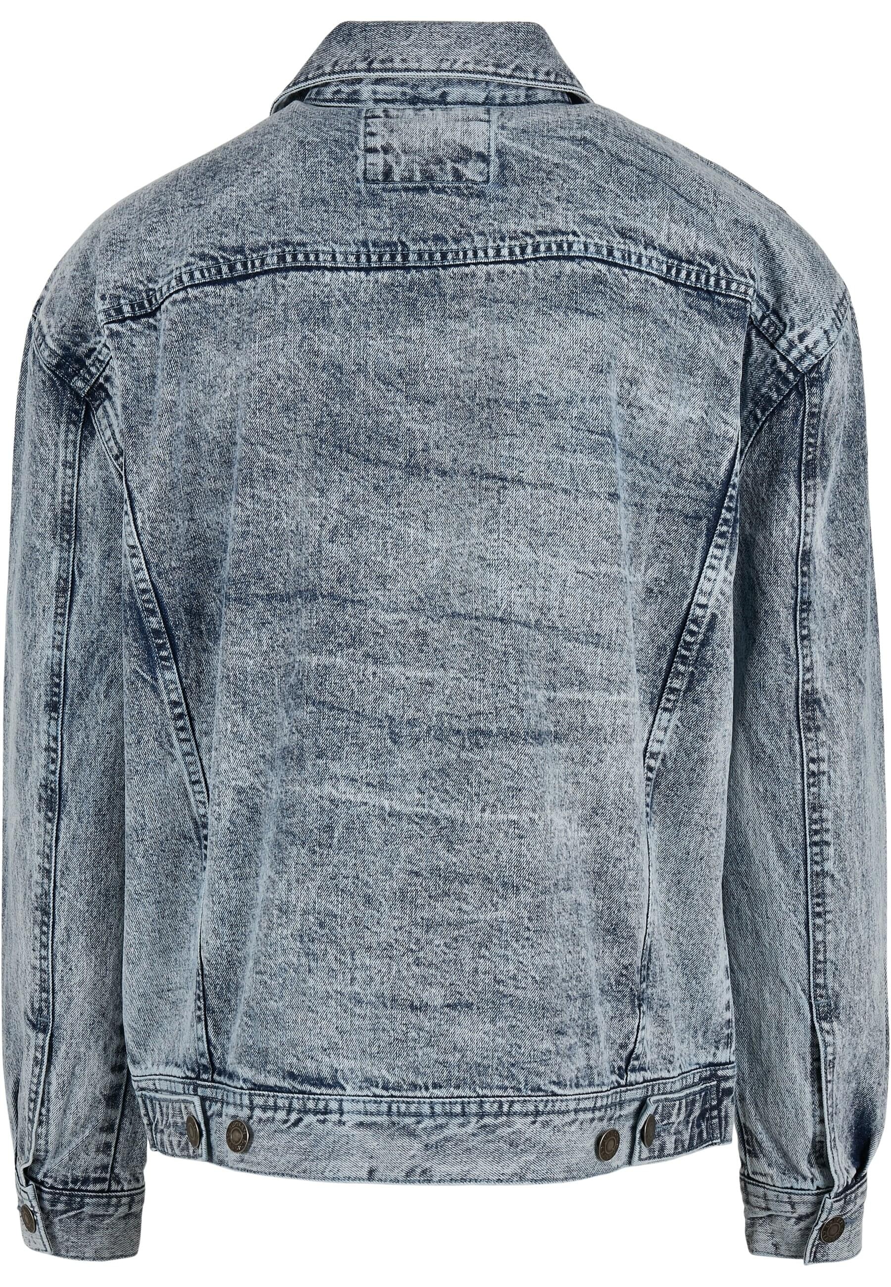 URBAN CLASSICS Allwetterjacke »Urban Classics Herren Oversized Denim Jacket«, (1 St.), ohne Kapuze