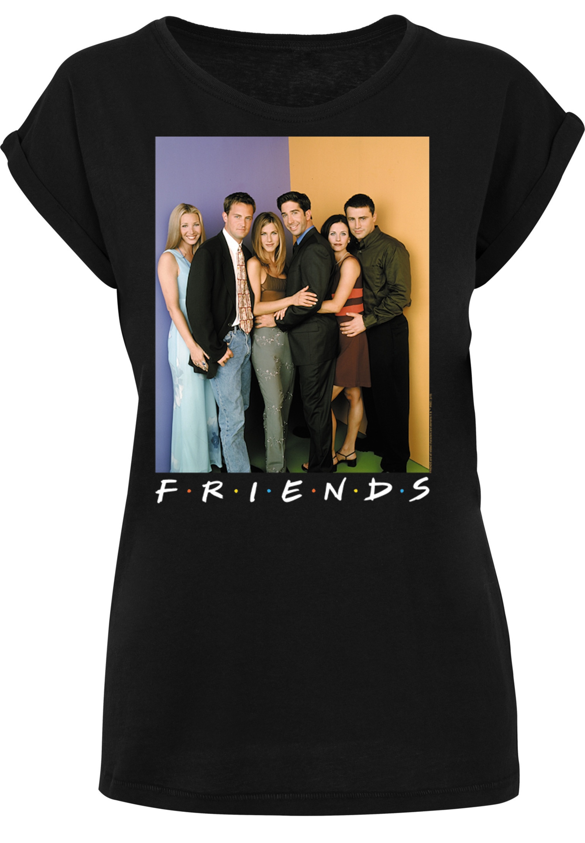 F4NT4STIC T-Shirt »'FRIENDS TV Serie Group Photo'«, Print
