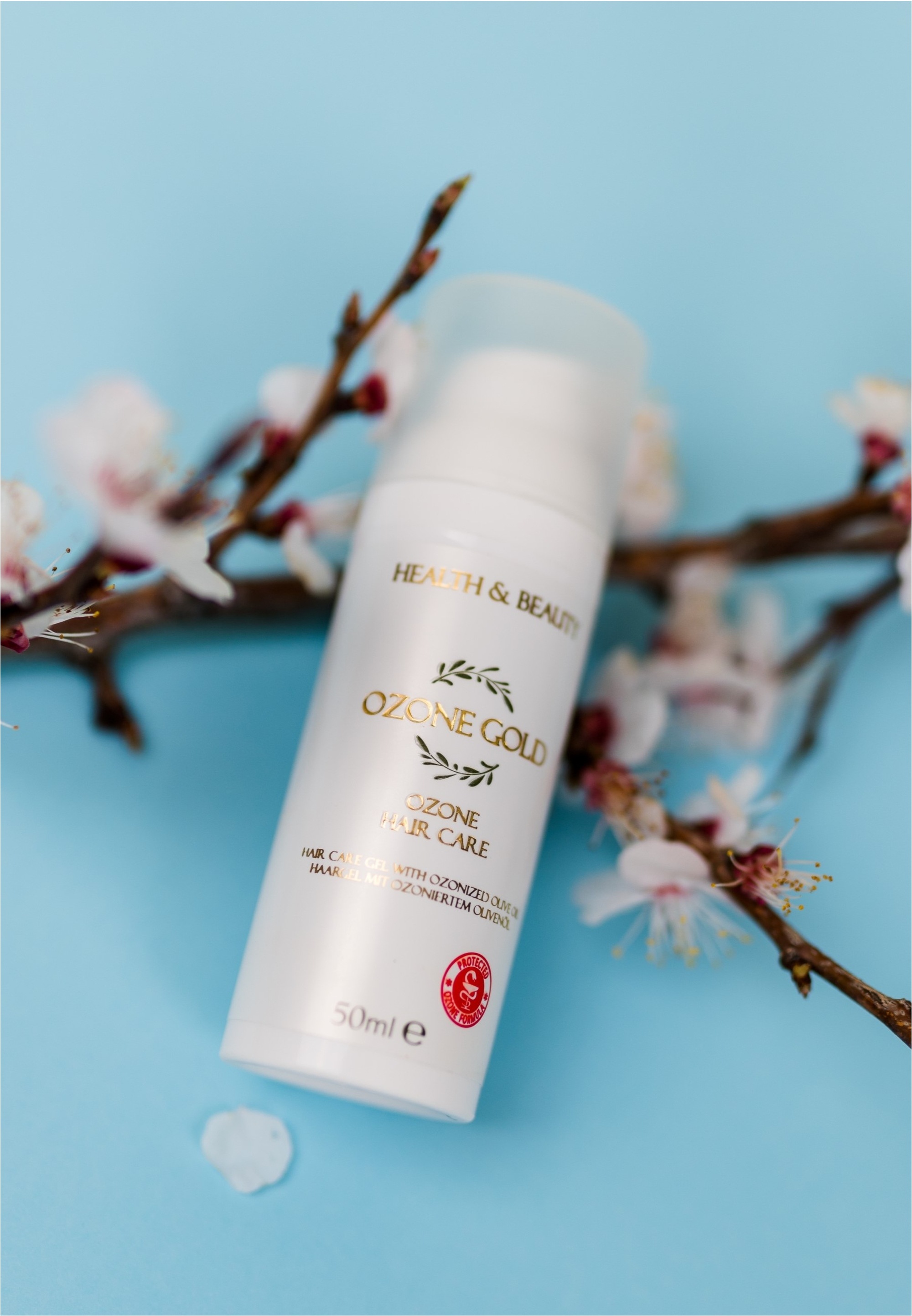 OZONE GOLD Haarserum mit ozonisiertem Olivenöl