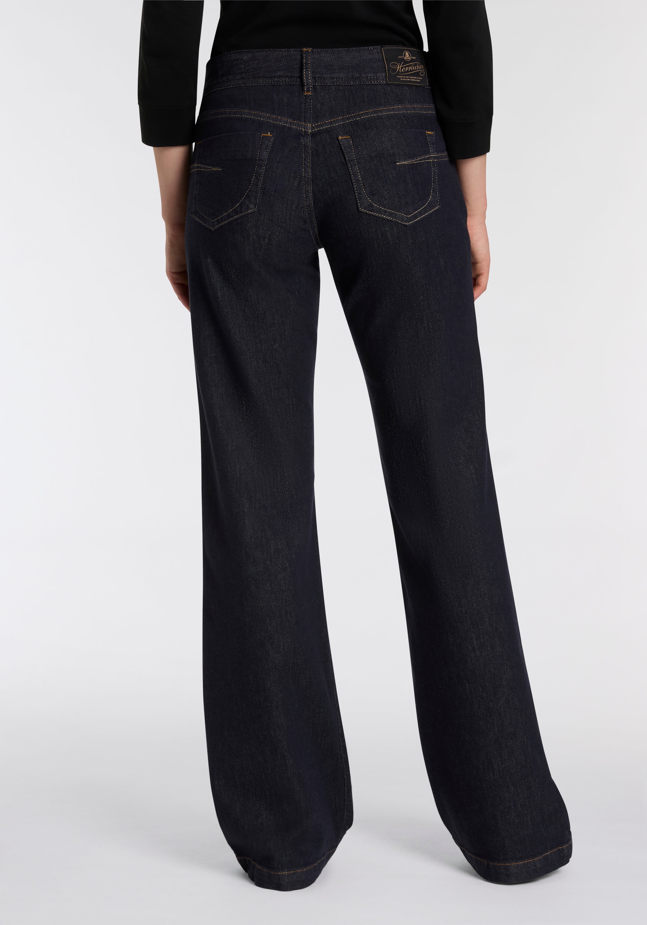 Herrlicher 5-Pocket-Jeans "Edna Denim Comfort", im Flared Fit günstig online kaufen