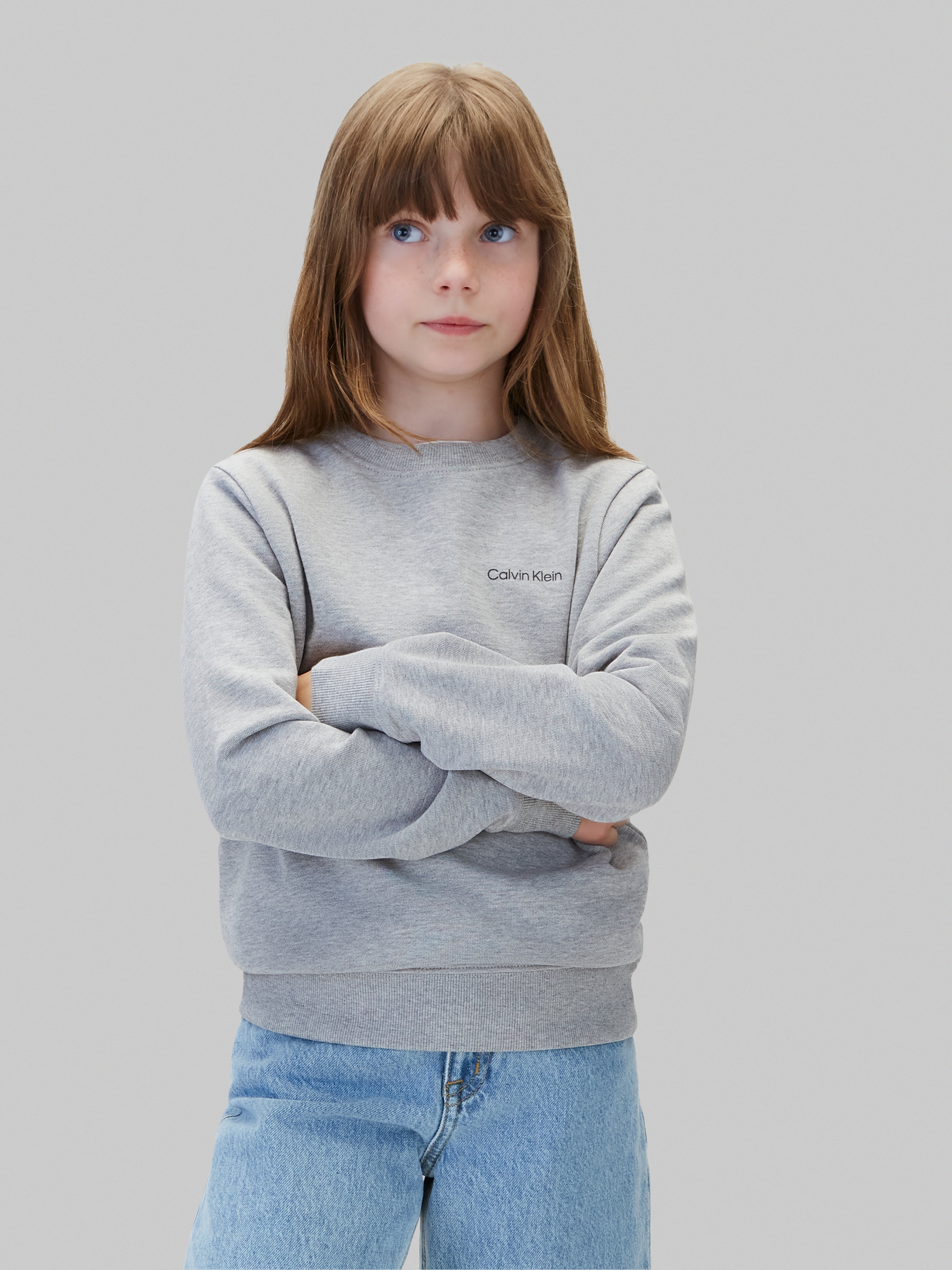 Calvin Klein Jeans Sweatshirt "SMALL CHEST INST. LOGO REG CN", Regular fit, Logoschriftzug
