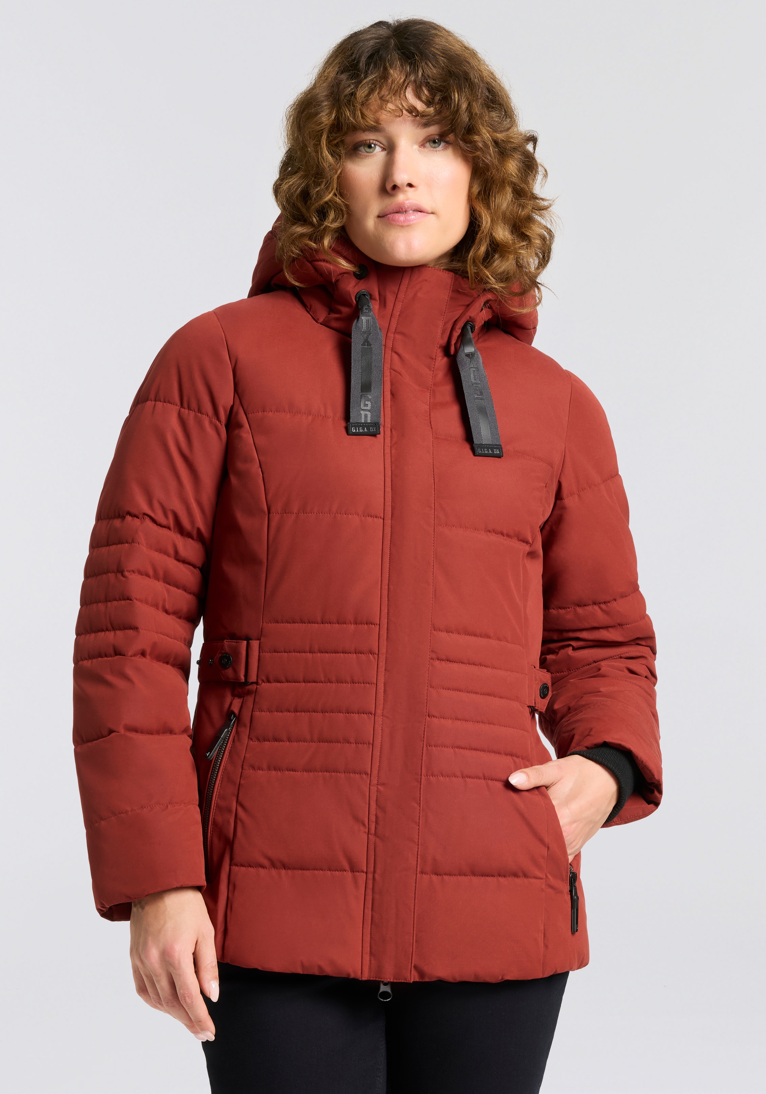G.I.G.A. DX by killtec Steppjacke "GW 25 WMN QLTD JCKT" Abzipbare Kapuze, atmungsaktiv, winddicht, wasserabweisend