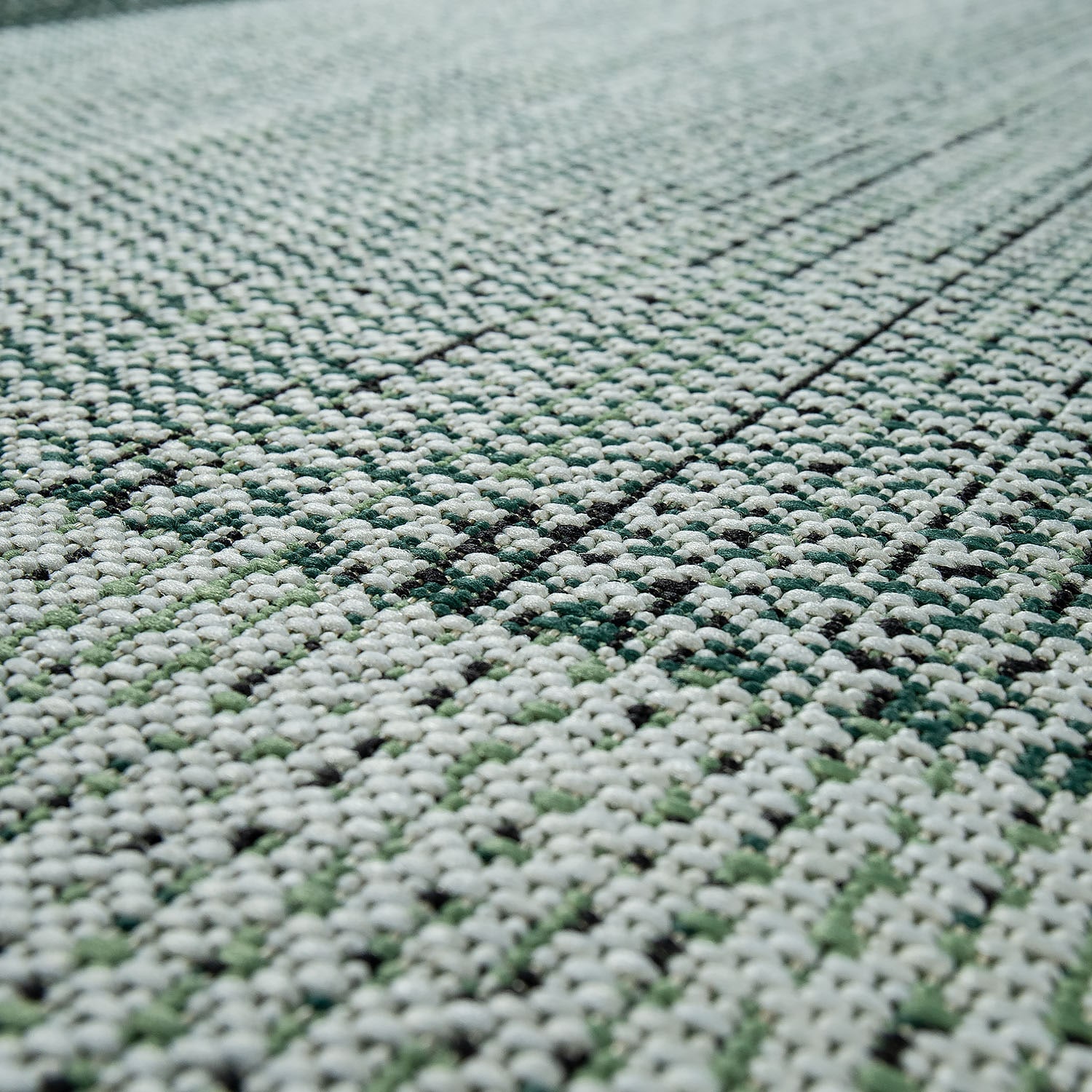 Paco Home Teppich »Ostende 538«, rechteckig, Flachgewebe, meliert, mit  Bordüre, In- und Outdoor geeignet auf Rechnung | BAUR | Kurzflor-Teppiche