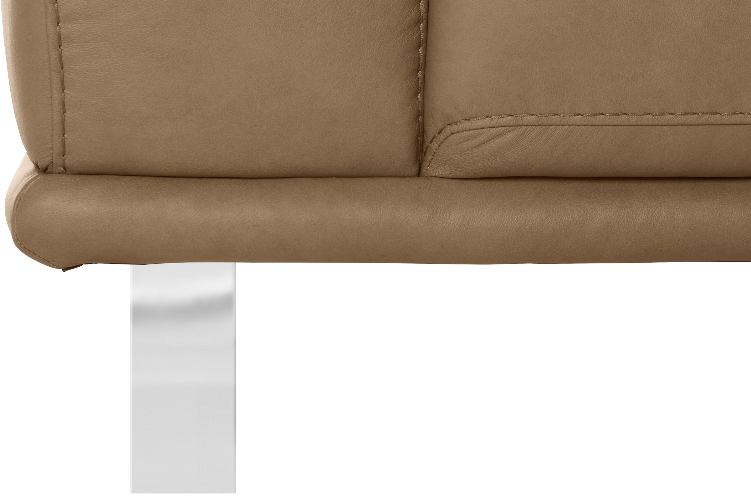 W.SCHILLIG 2,5-Sitzer »montanaa«, mit Metallkufen in Chrom glänzend, Breite 212 cm