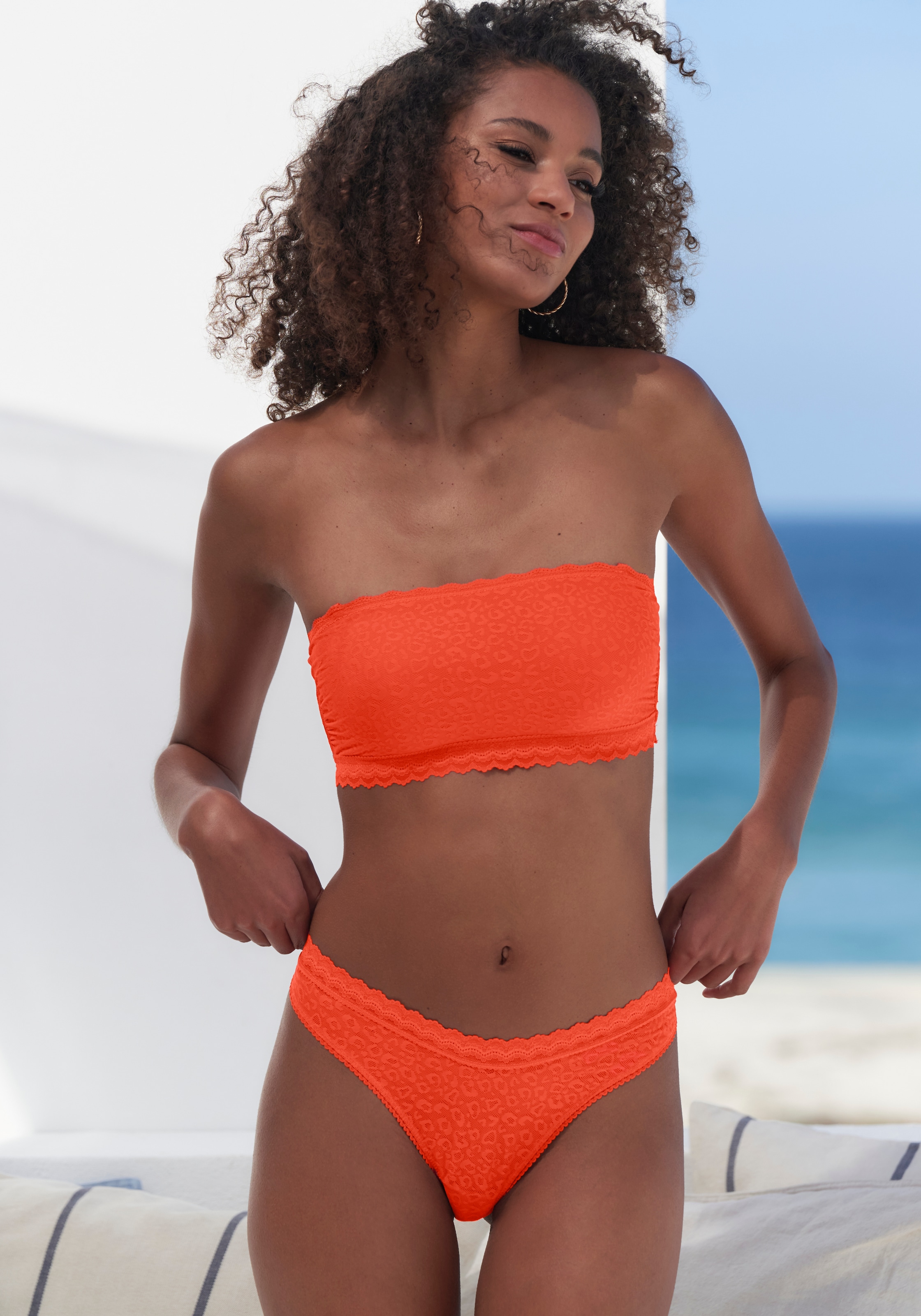 Vivance by Lascana Bralette-BH ohne Bügel, Bandeau-BH, mit 2 Tragevarianten, BH ohne Träger