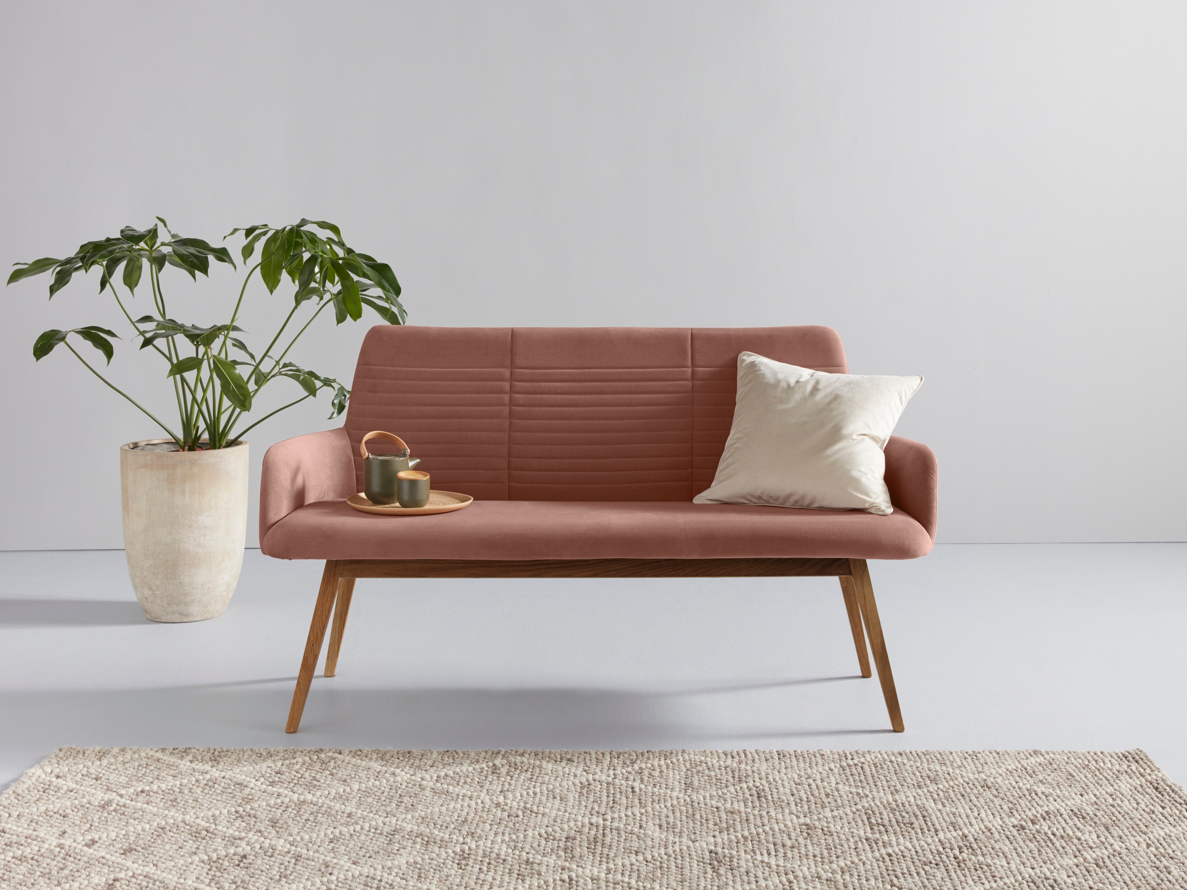 OTTO products Sitzbank "Alessja" 1 Stk. tlg. Breite 160 cm, Bezug aus Micro günstig online kaufen
