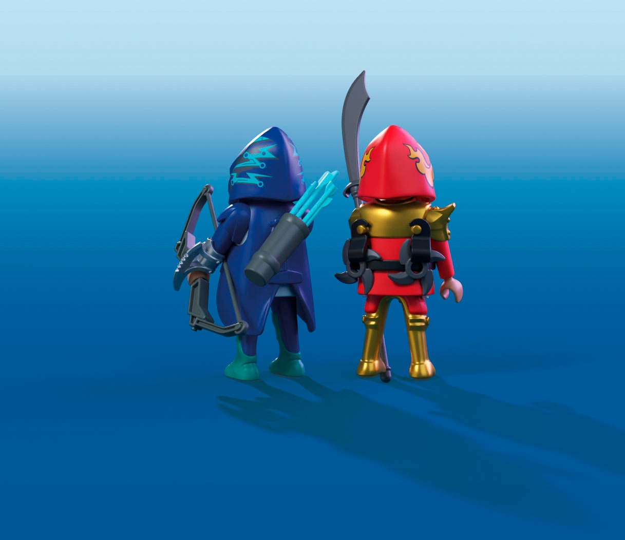 Playmobil® Konstruktions-Spielset »Helden-Drohne gegen bösen Ninja (71833), Heroes«, (39 St.), Made in Europe