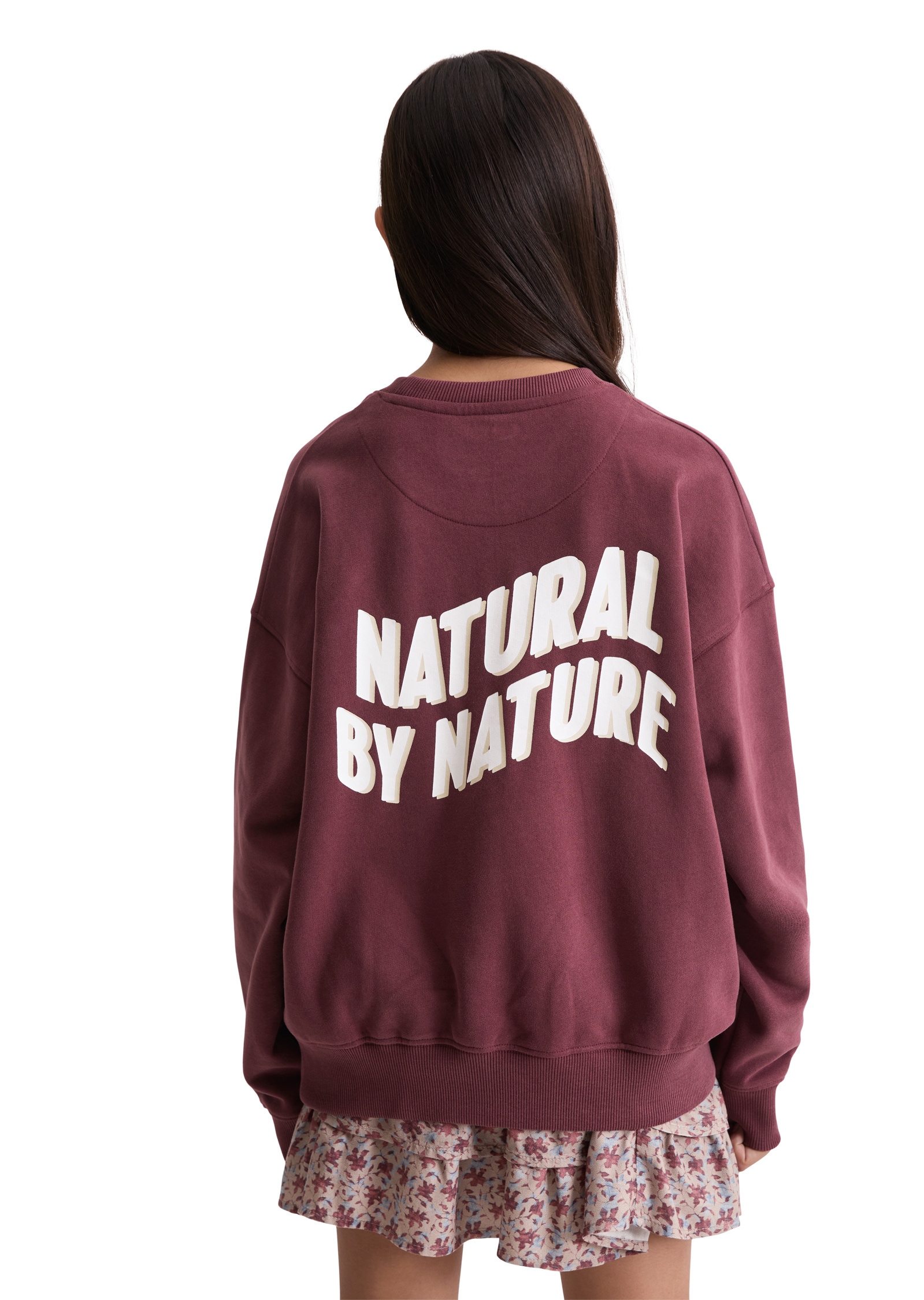 Marc O'Polo Sweatshirt »aus Bio-Baumwolle«