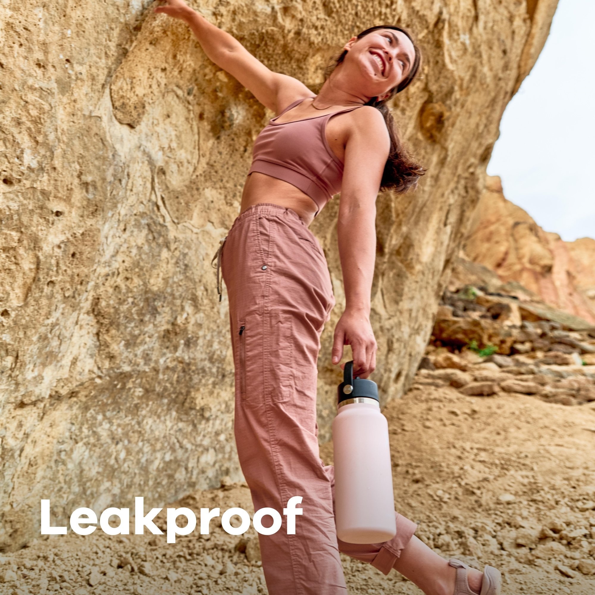 Hydro Flask Isolierflasche »32 Oz Wide Flex Cap«, (1 tlg.), TempShield®️ doppelwandige Vakuumisolierung
