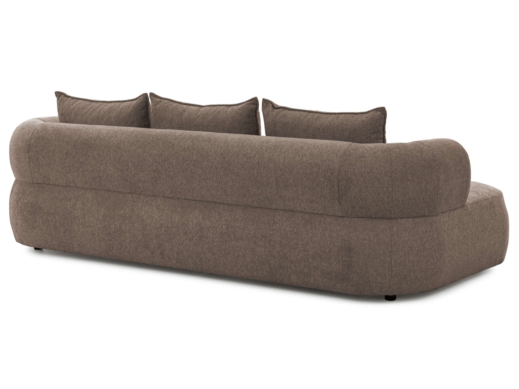 Home affaire Big-Sofa »LUSSAC 4-Sitzer Design-Sofa mit Zierkissen, Maße B/T/H: 242/123/78 cm«, hoher Sitzkomfort und modernes Design, Sofa ohne Bettfunktion