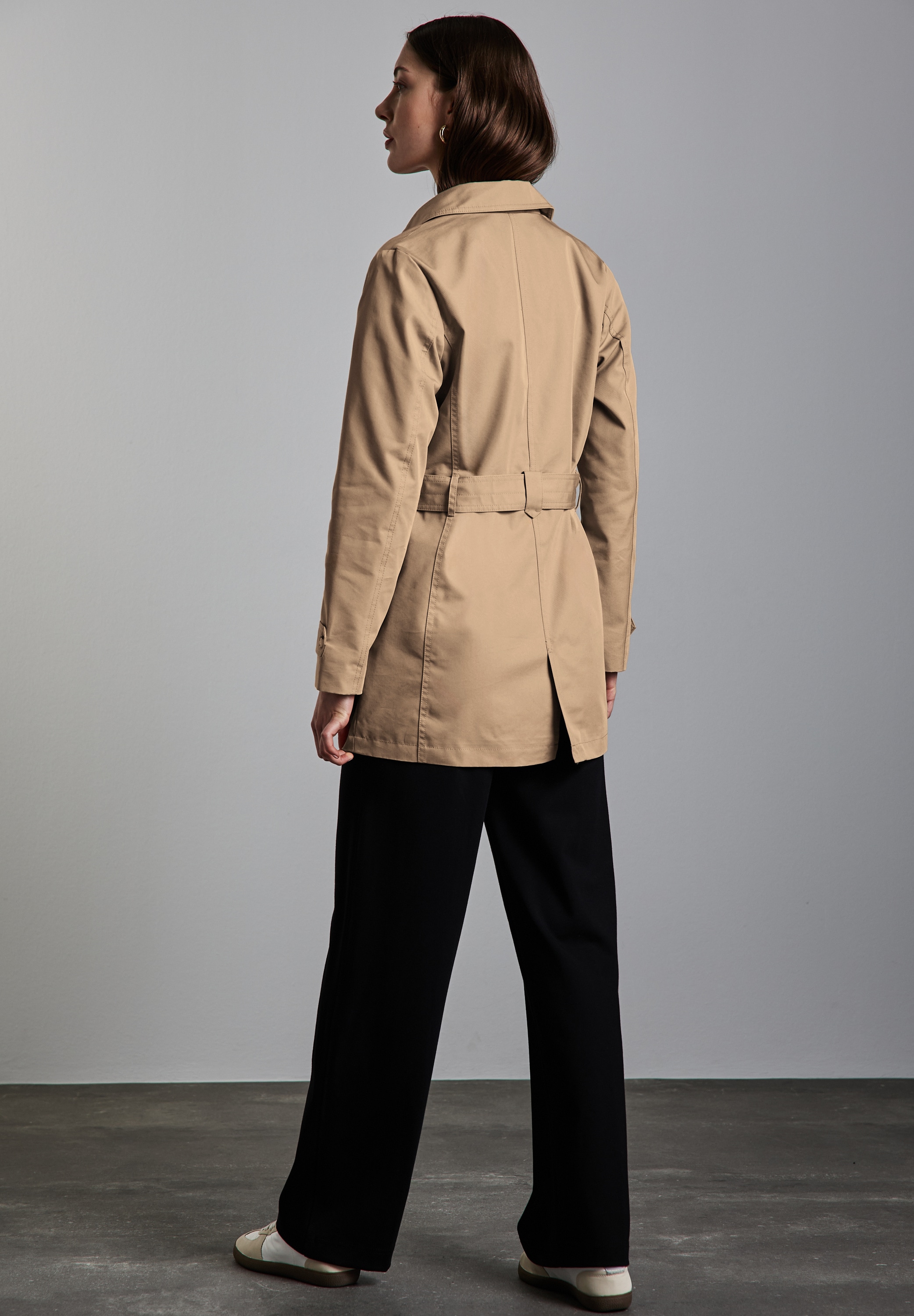 STREET ONE Trenchcoat, mit Gürtel zum Taillieren