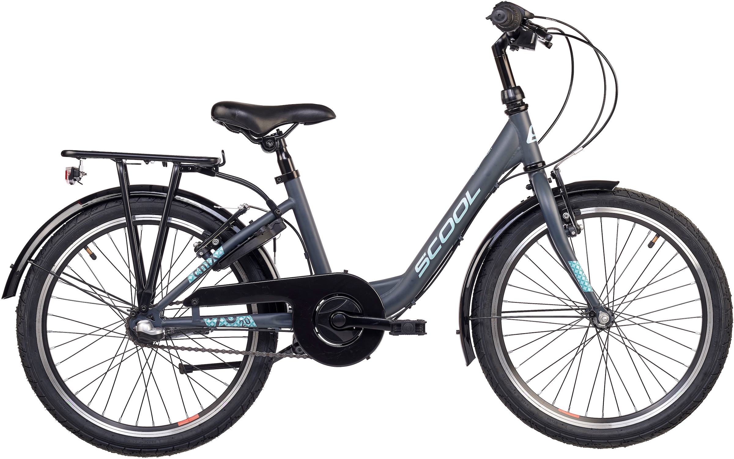 S’COOL Kinderfahrrad "SCOOL chiX" 3 Gang Shimano Nabenschaltung
