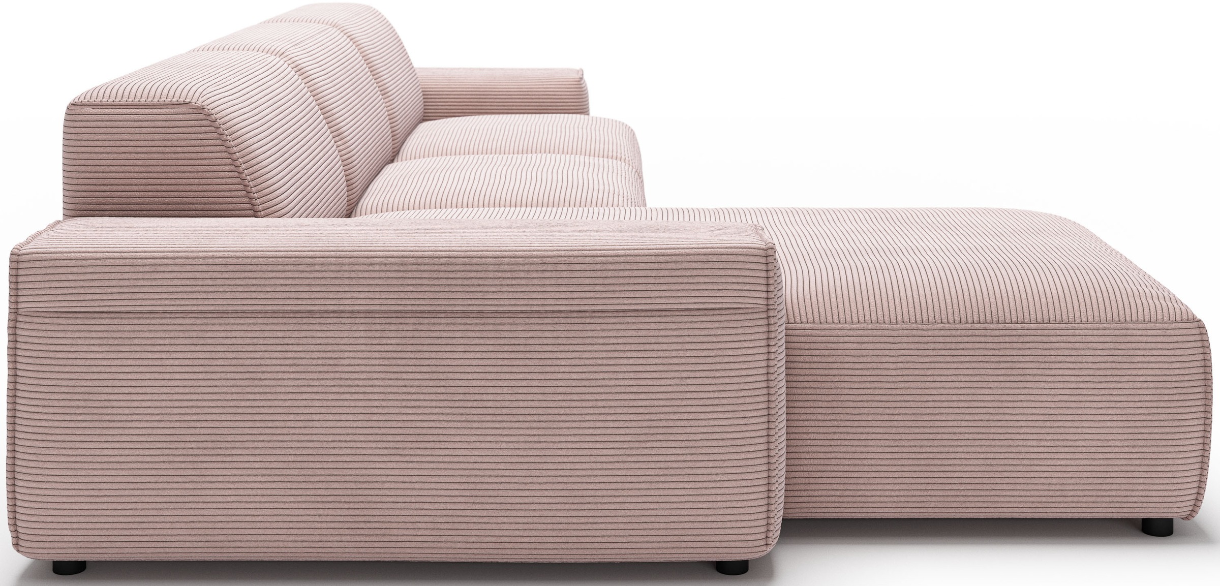 andas Ecksofa »Glimminge auch in Breitcord, Feincord, Bouclé + Easy care-Bezug«, L-Form, Breite 294, Zierkissen