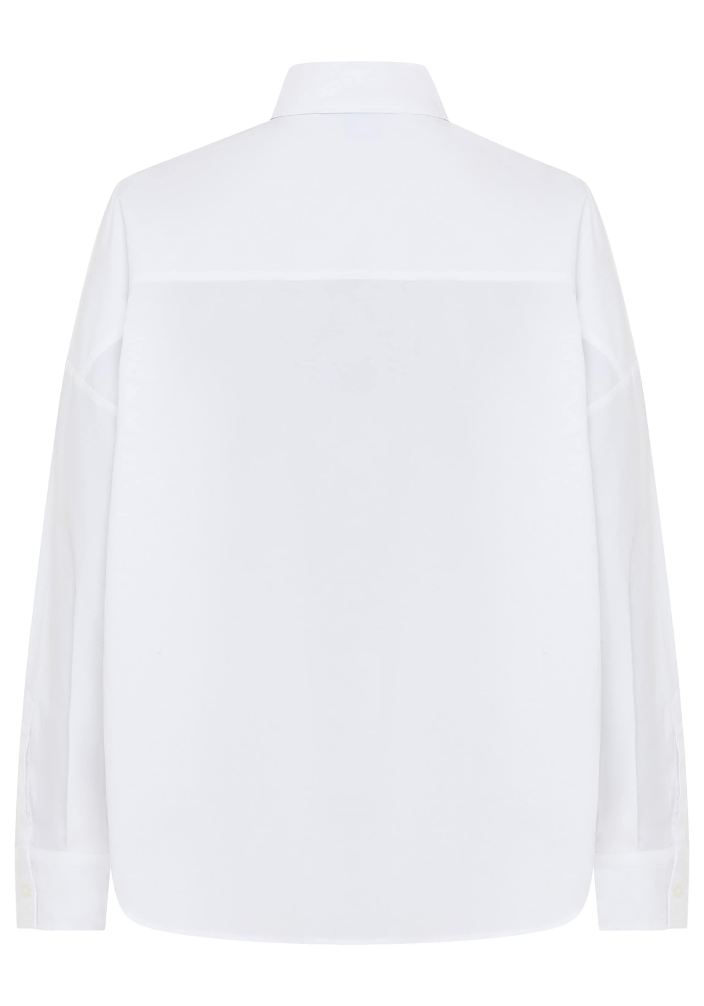 HUGO Blue Hemdbluse »Edafne« im Oversized Fit, aus Baumwolle