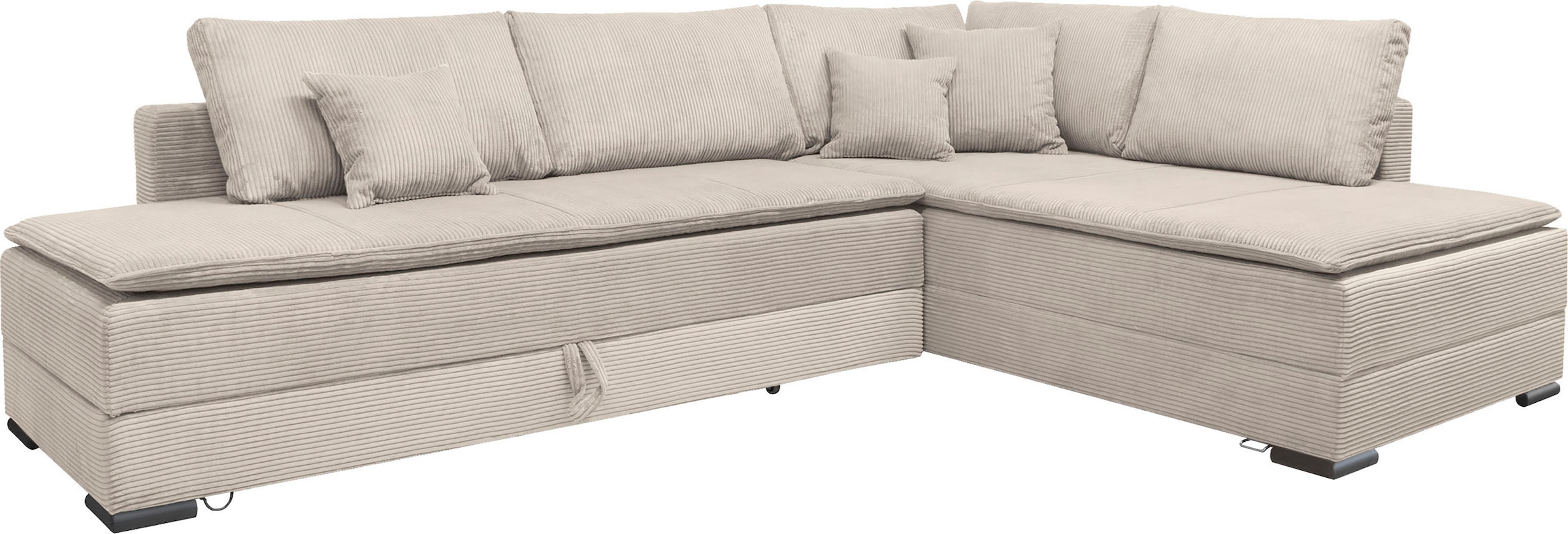 INOSIGN Ecksofa "Night & Day L-Form mit Dauer-Schlaffunktion, Cord-Bezug" i günstig online kaufen