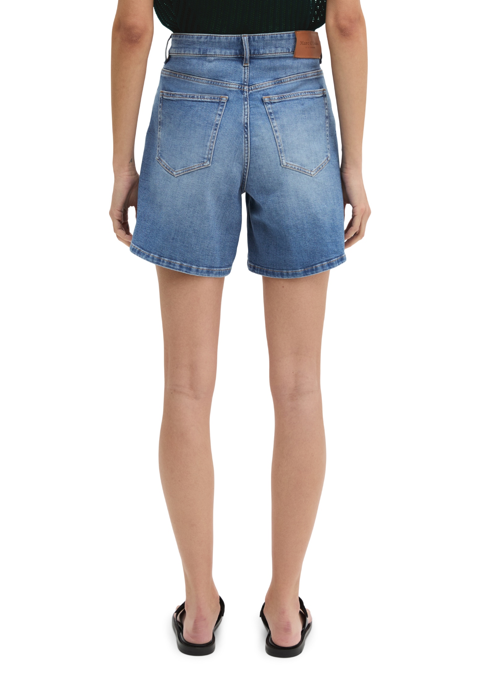 Marc O'Polo Shorts »aus weichem Organic Cotton-Lyocell-Stretch«
