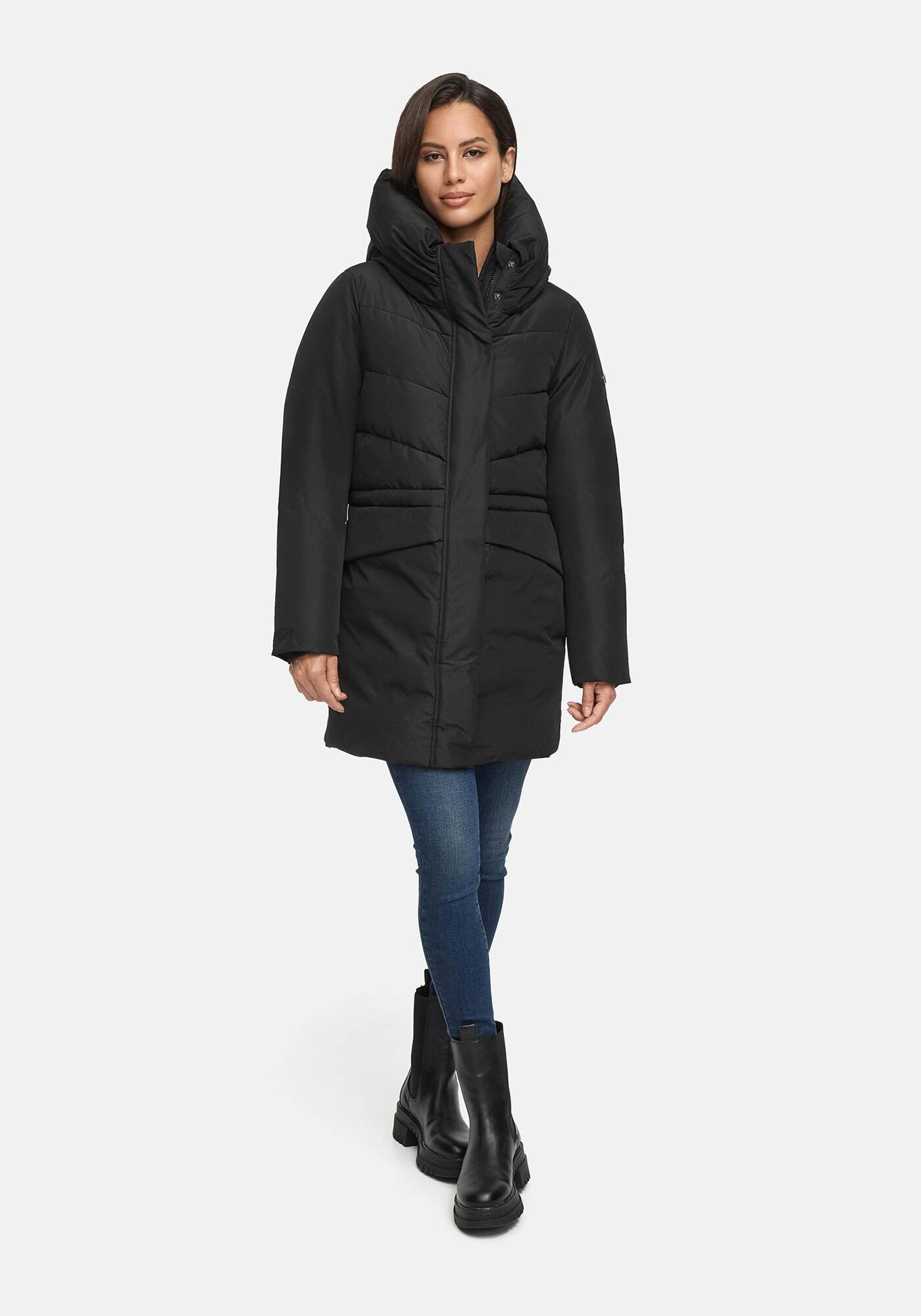 Marikoo Winterjacke »Delilah«, mit warmem Teddyfleece im inneren