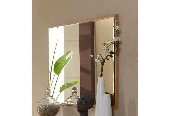 WIEMANN Wandspiegel "Lausanne, rechteckig, Erle-Nachbildung, 110x85x3 cm" günstig online kaufen