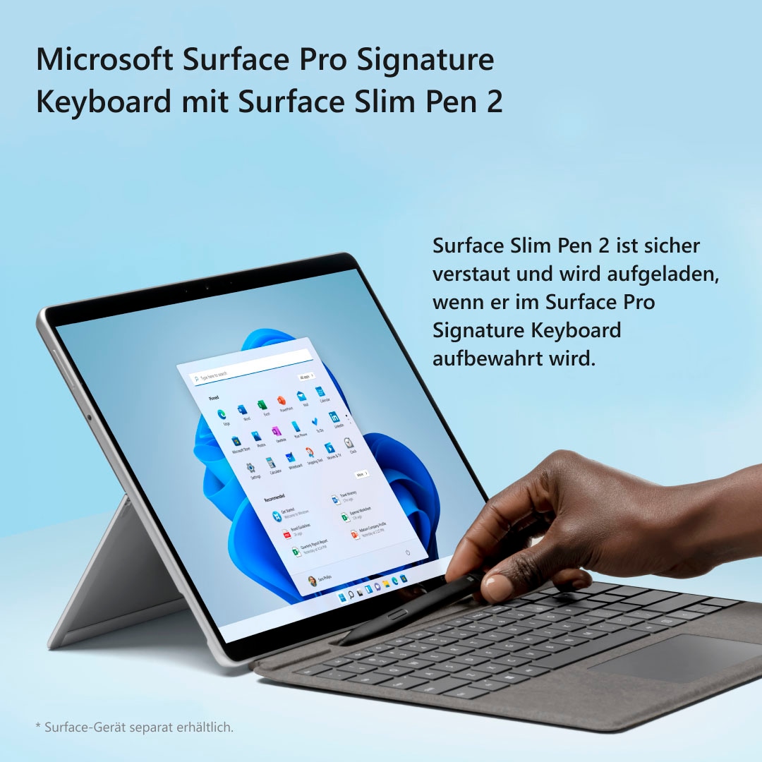 Microsoft Tastatur »Surface Pro Signature«, (Touchpad-Multimedia-Tasten)