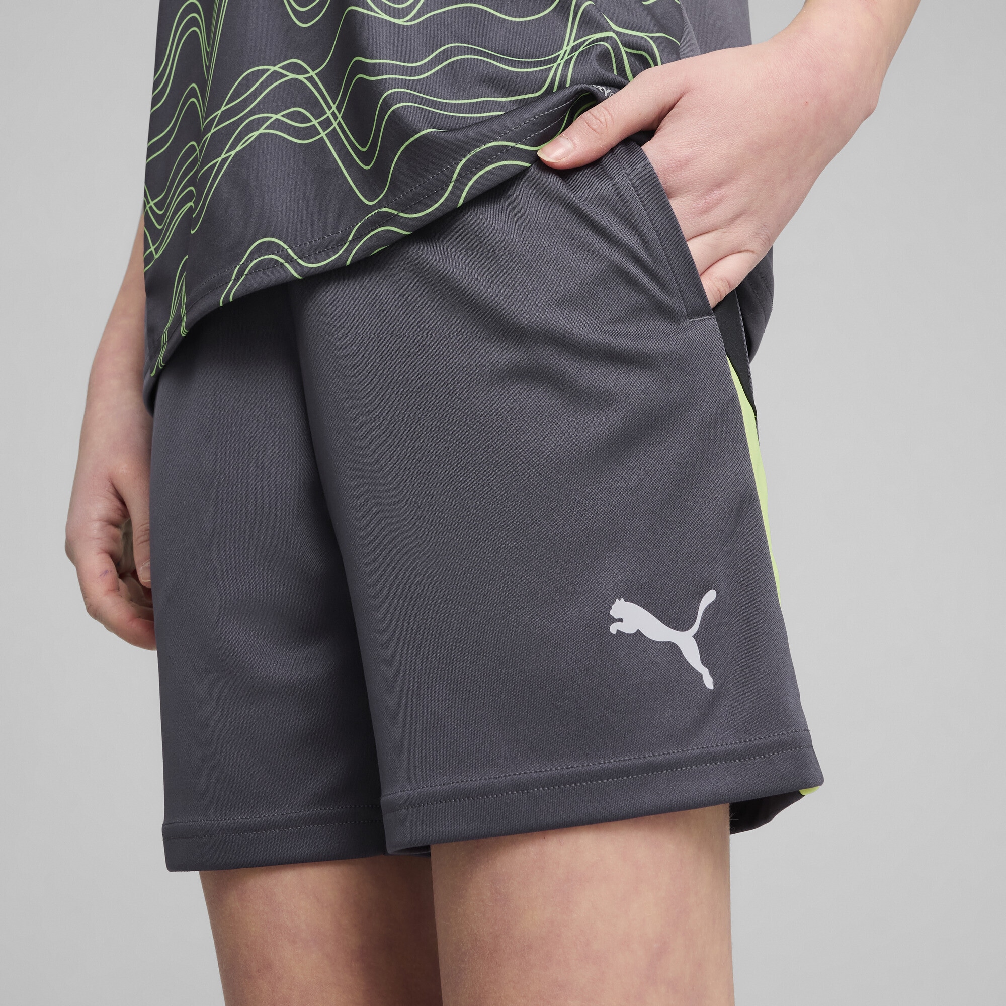 PUMA Sporthose »individualFINAL Trainingsshorts Jugendliche«