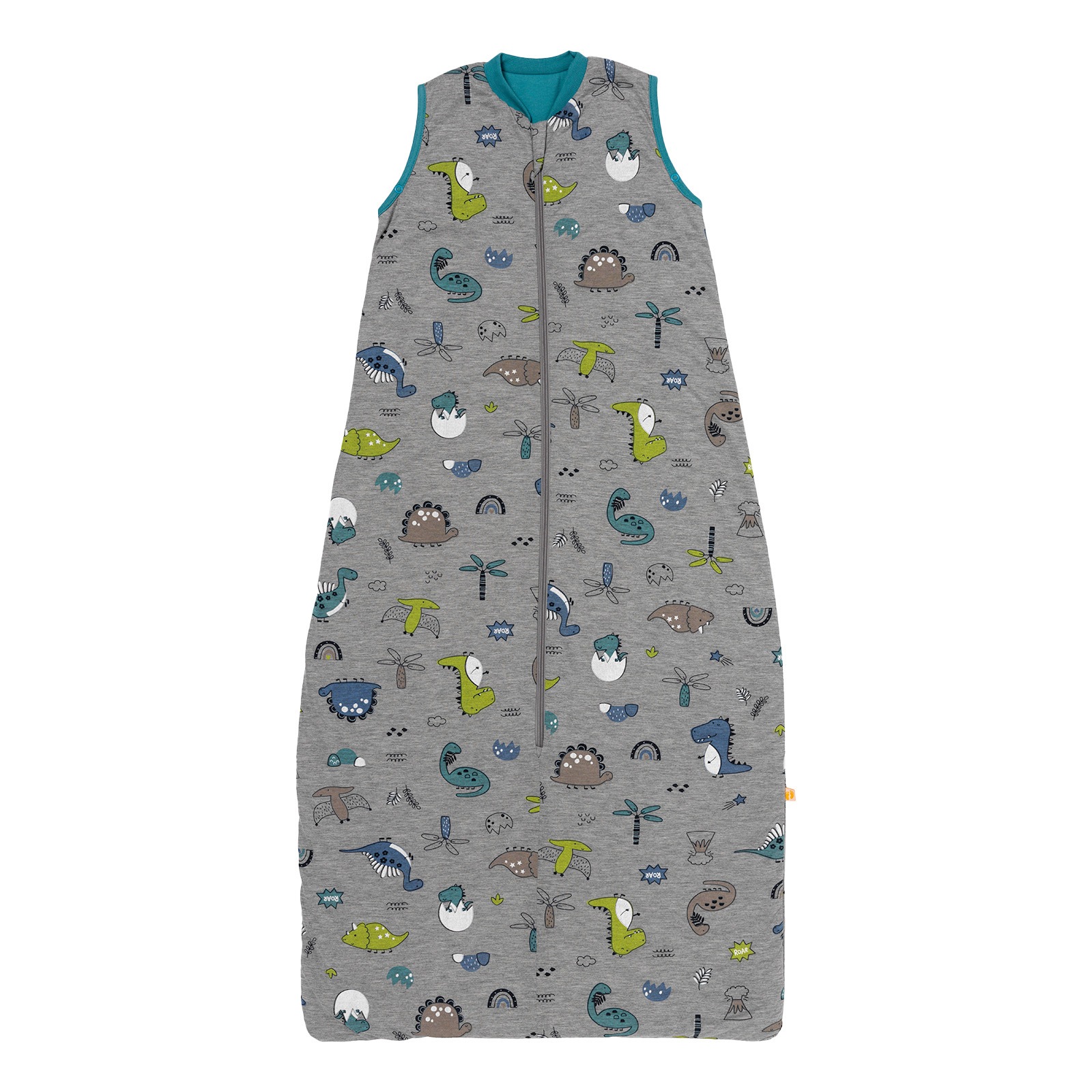 SCHLUMMERSACK Babyschlafsack "Schlafsack ohne Füßen 1.0 Tog", L: 80cm, grau, Schlafsäcke