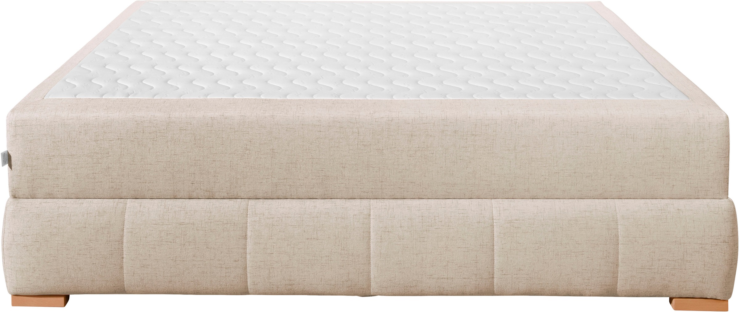 Guido Maria Kretschmer Home&Living Boxbett »Wehma«, ohne Kopfteil, inklusive Topper und Bettkasten