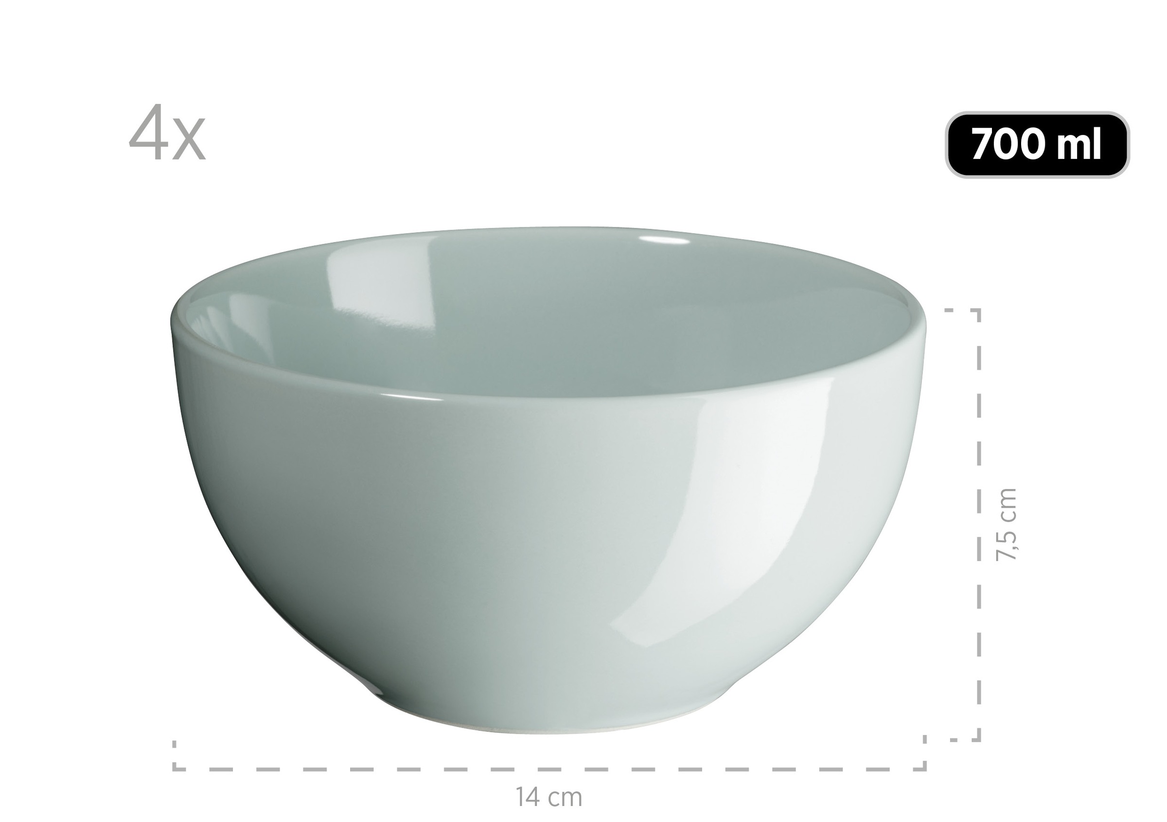 MÄSER Kombiservice »PASTELL SELECTION, Geschirr Set, Steinzeug«