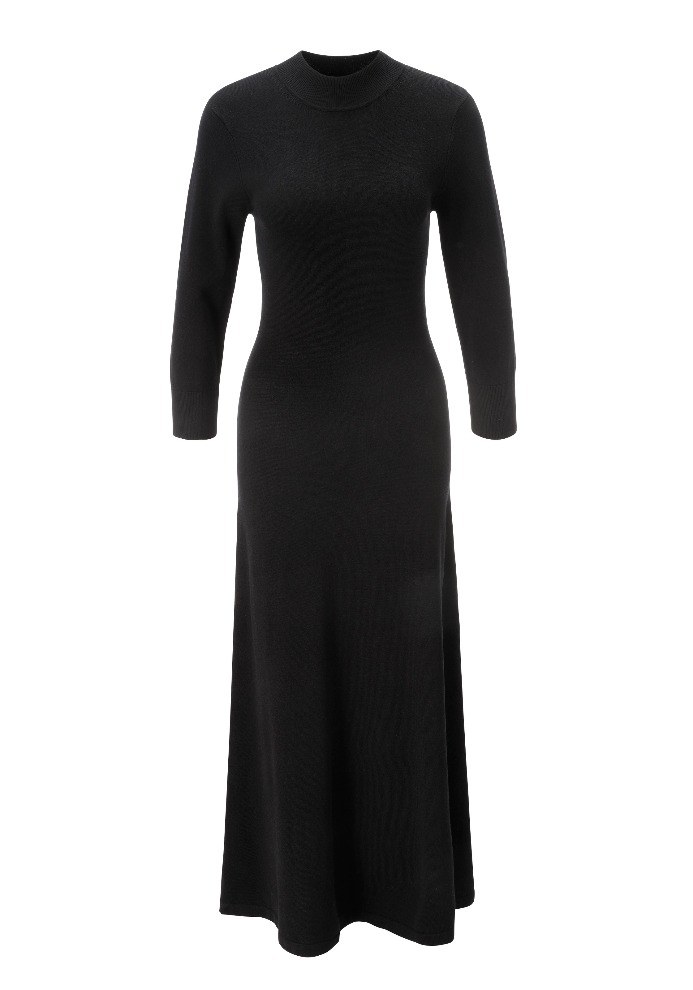 Aniston SELECTED Strickkleid mit kleinem Stehkragen - NEUE KOLLEKTION