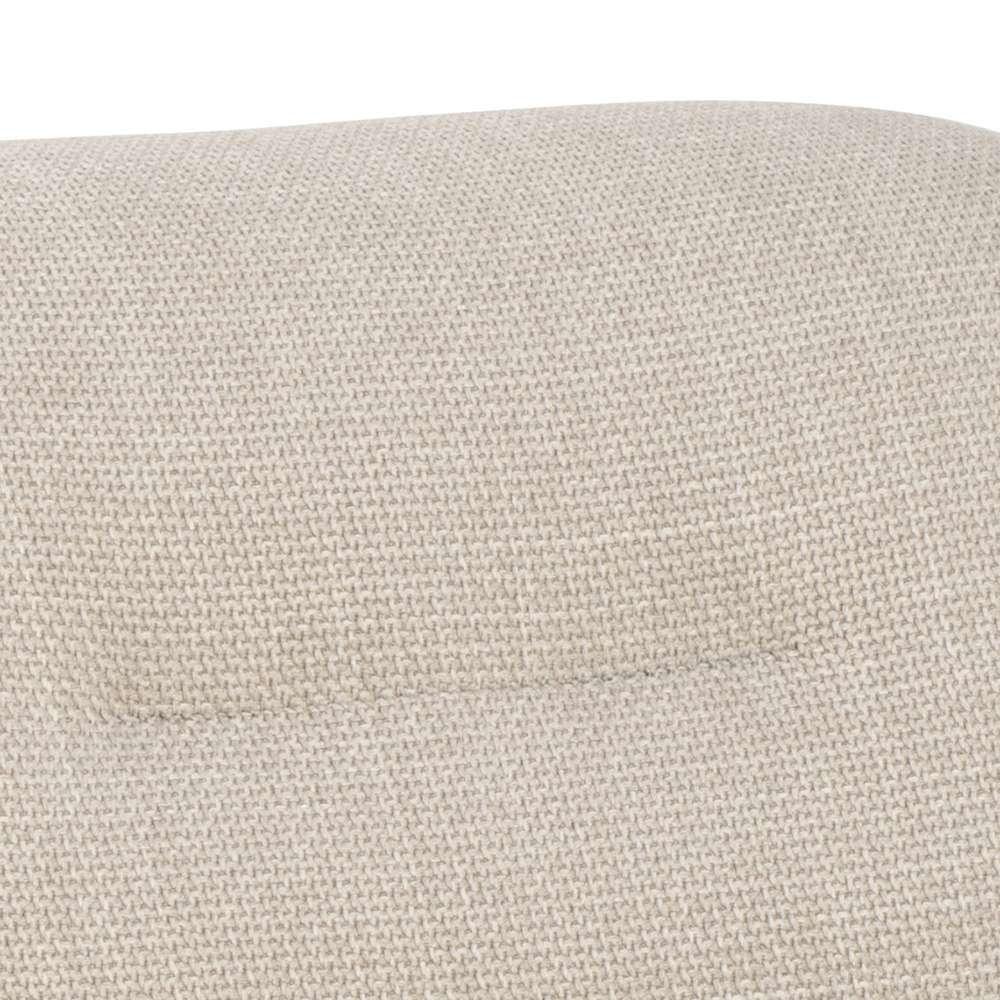 ACTONA GROUP Loungesessel »Dillon Polstersessel, Armlehne,«, Loungestuhl, beiger Stoff, schwarze Stahlbeine, Sitzhöhe: 46,5 cm