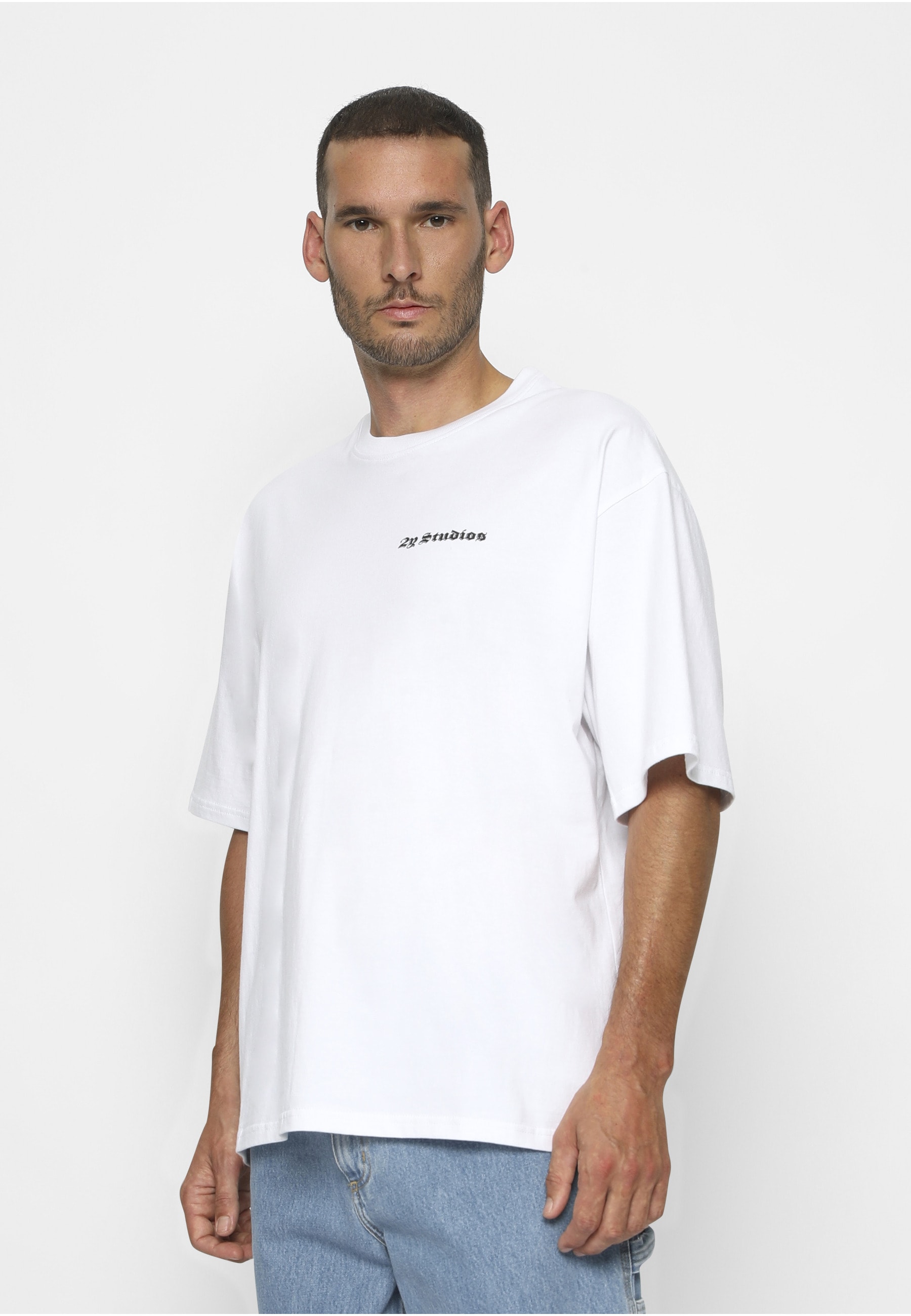 2Y Studios T-Shirt »2Y Studios Herren Smiley Oversize Tee« 1 Stk.