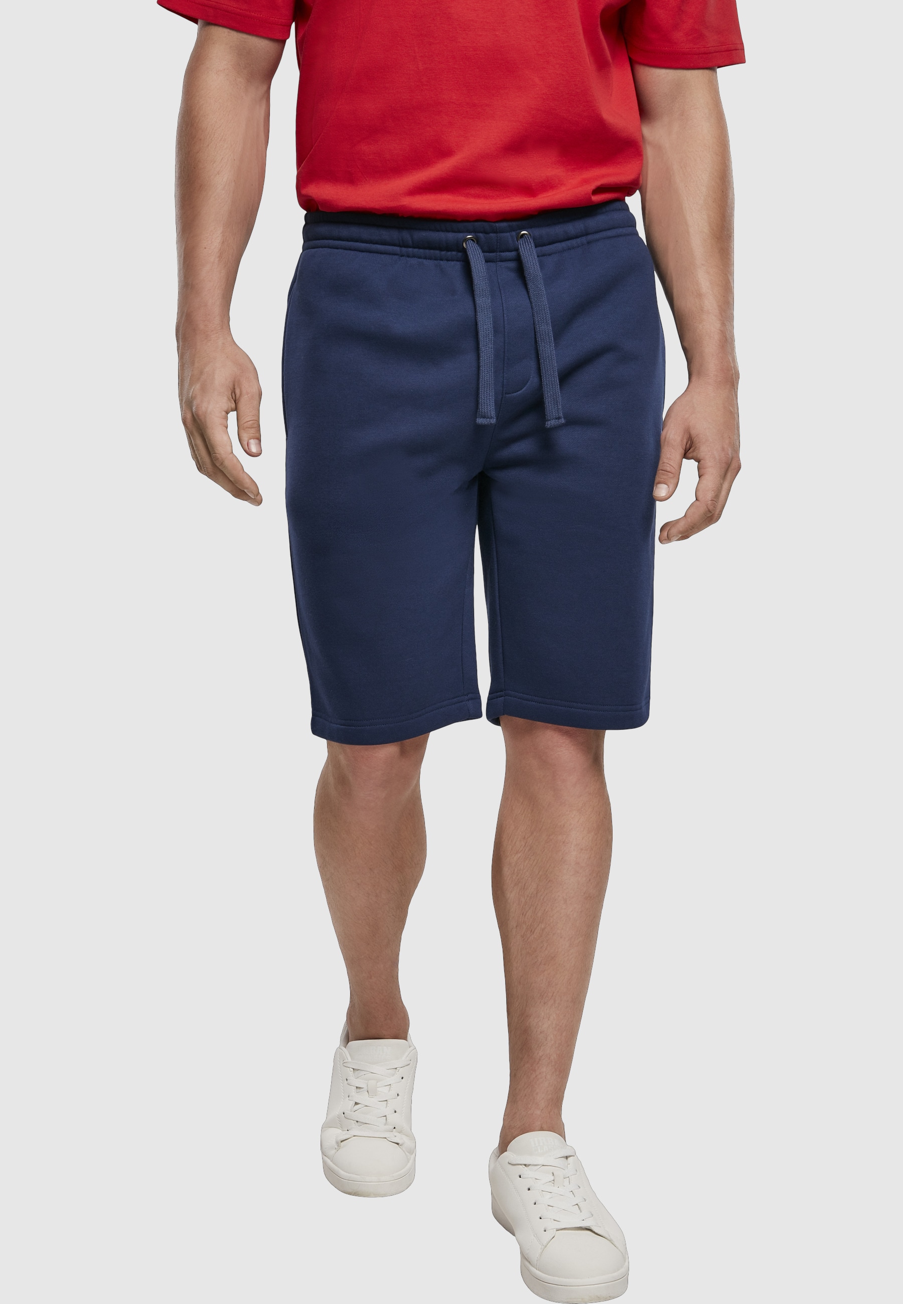 URBAN CLASSICS Stoffhose »Urban Classics Herren Basic Sweatshorts«