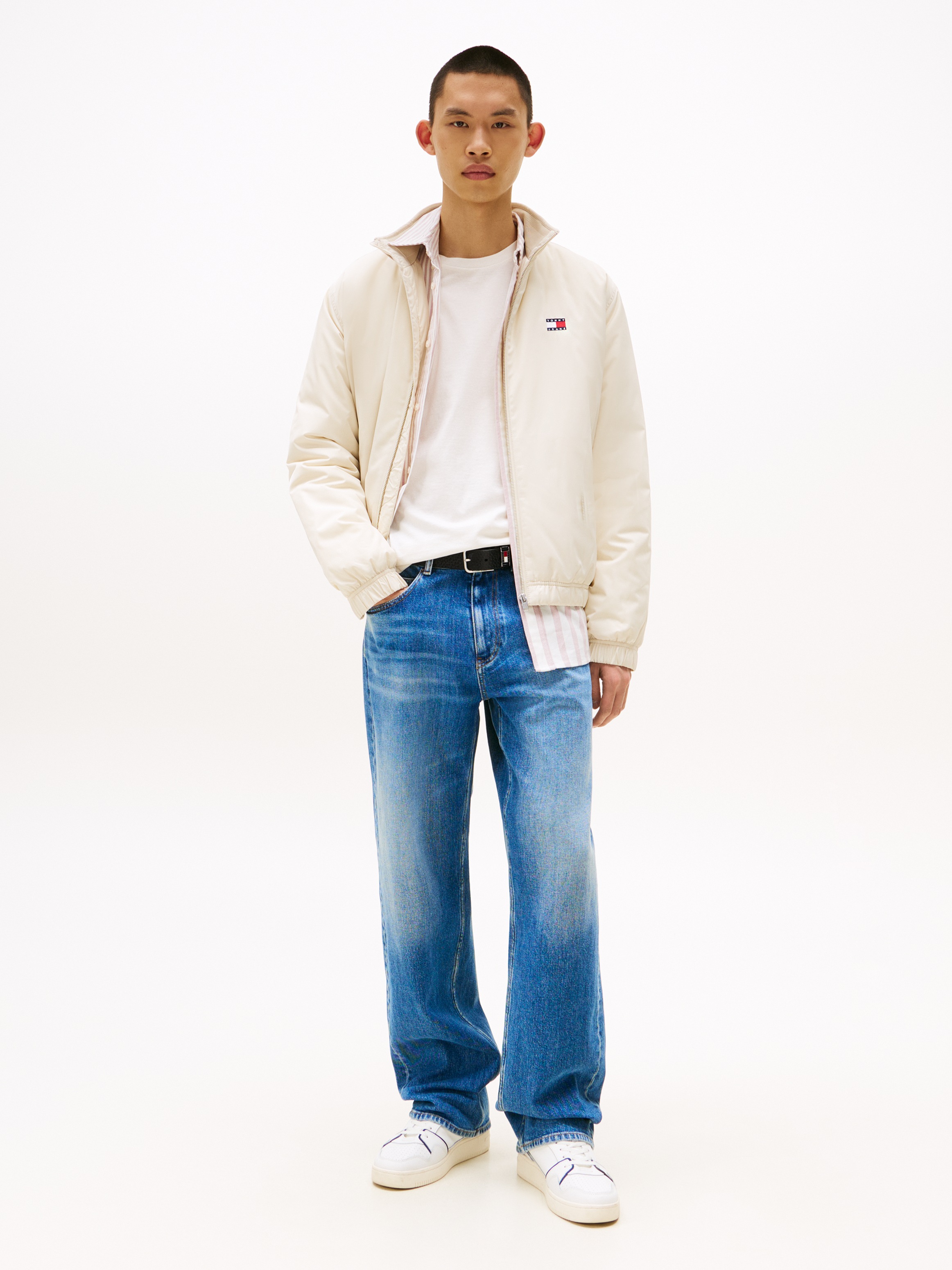 Tommy Jeans Blouson "TJM ESSENTIAL PADDED JACKET EXT", glänzend, Stretchbün günstig online kaufen