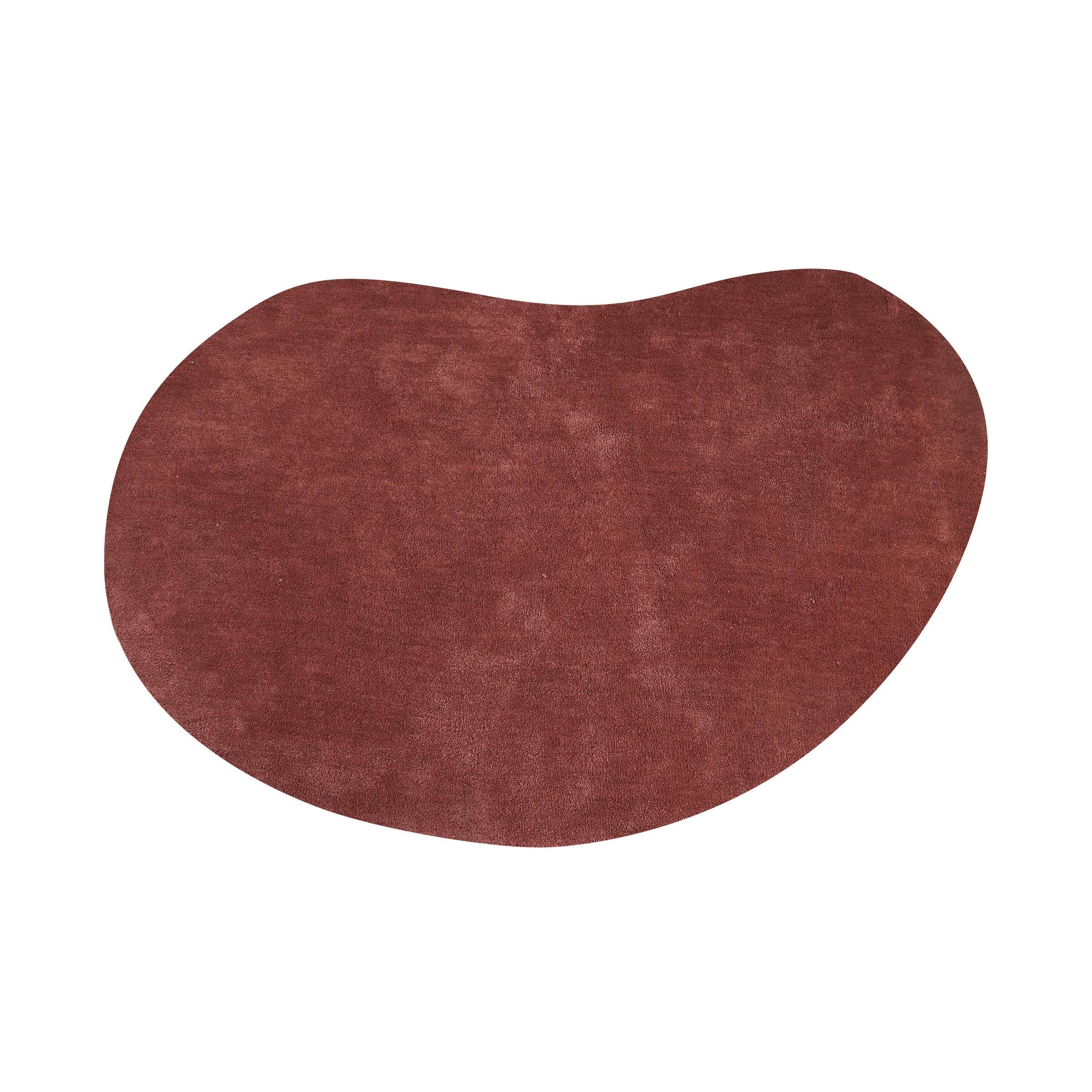LeGer Home by Lena Gercke Hochflor-Teppich »Halrum, einfarbig, besondere Form, modern« U-förmig 25 mm Höhe organische Form, bean shape, kuschelig, Wohnzimmer, Schlafzimmer