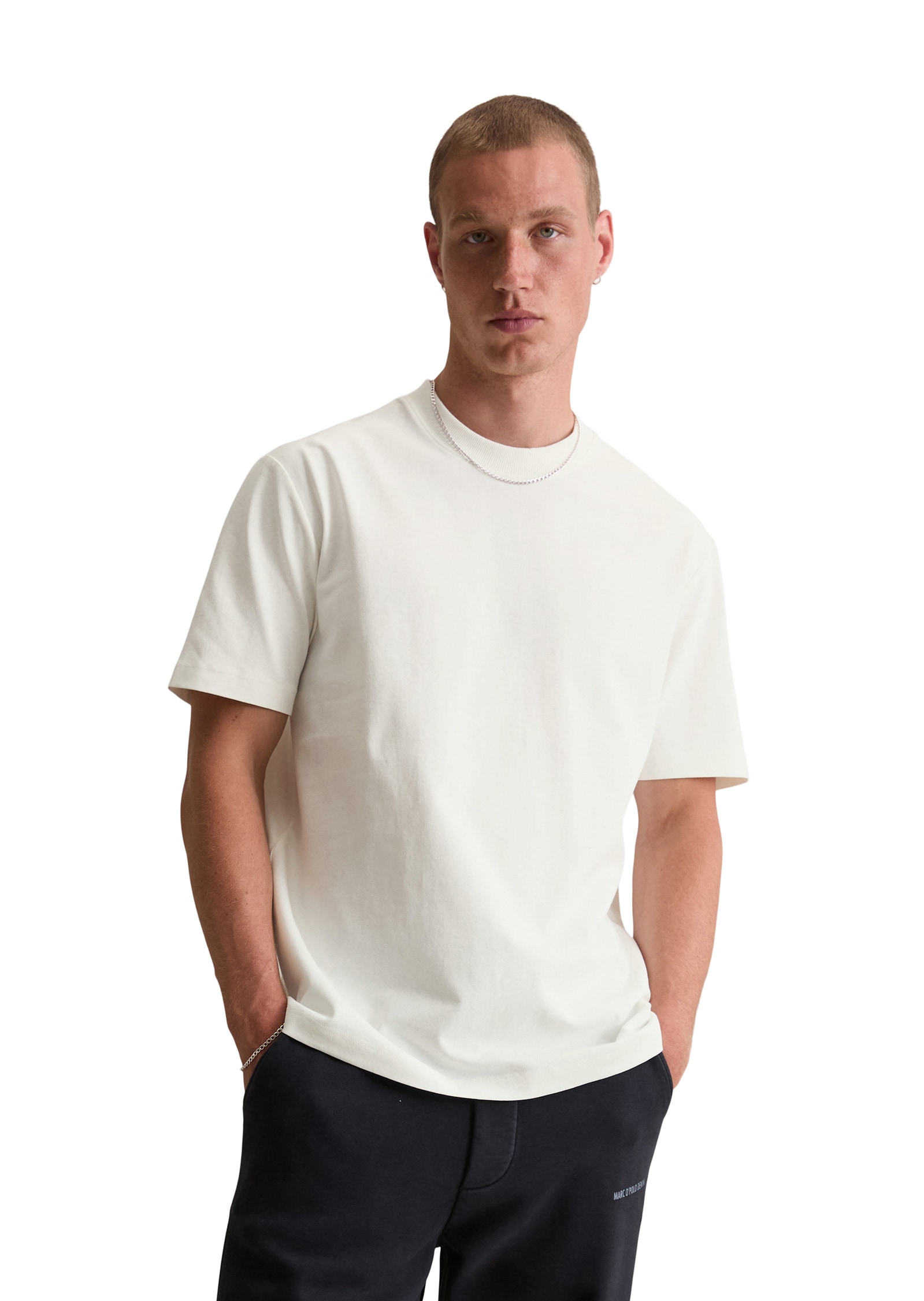 Marc OPolo DENIM T-Shirt "aus schwerem Bio-Baumwoll-Jersey" günstig online kaufen