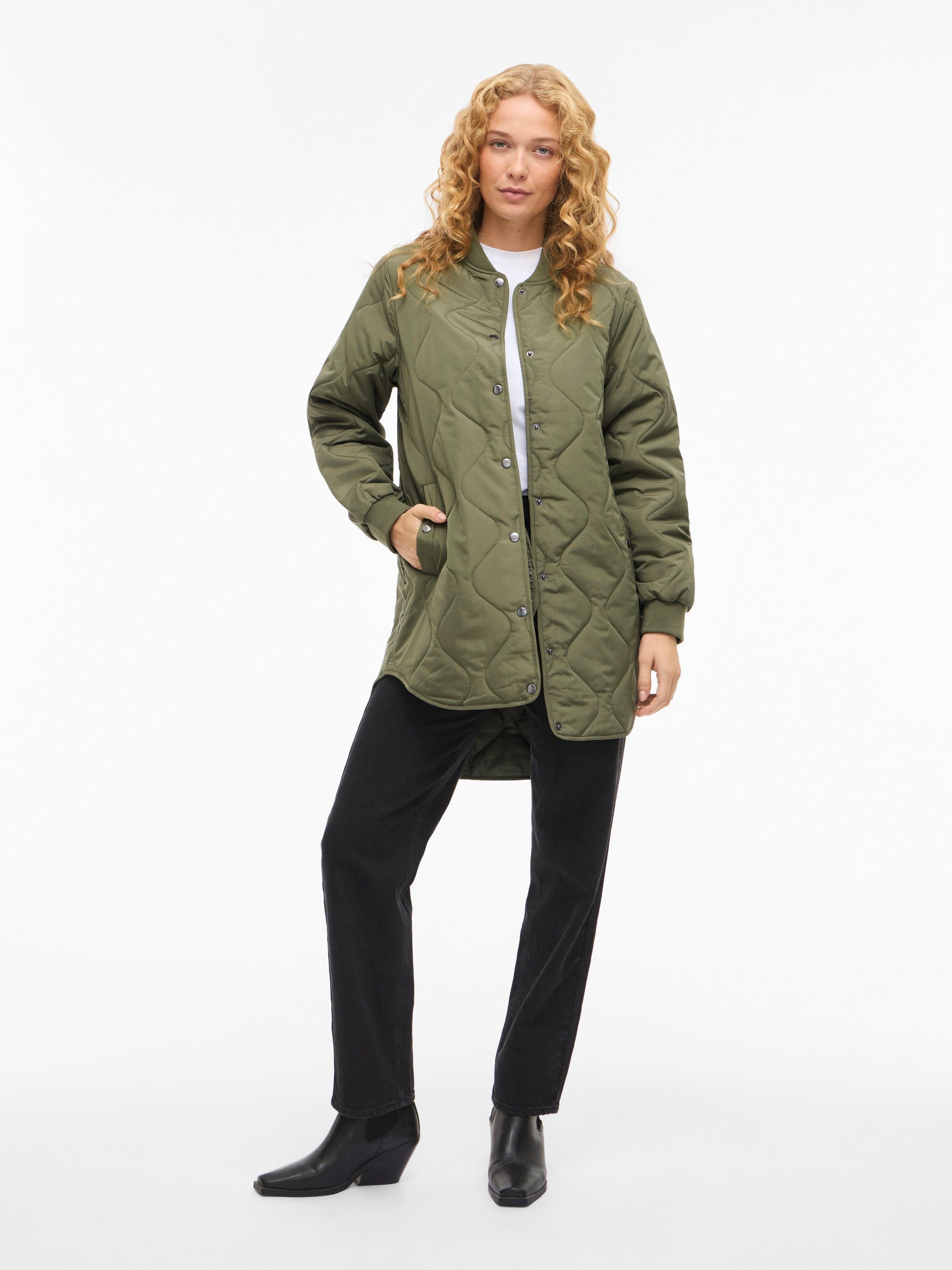 Vila Steppmantel »VITATE L/S QUILT JACKET - NOOS«
