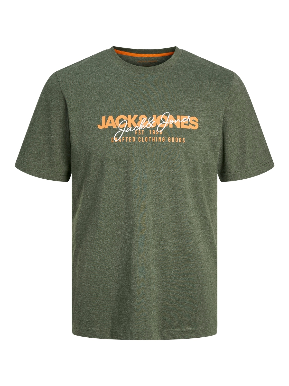 Jack & Jones Kurzarmshirt »JJALVIS TEE SS CREW NECK 3PK MP«, (Packung, 3 tlg.)